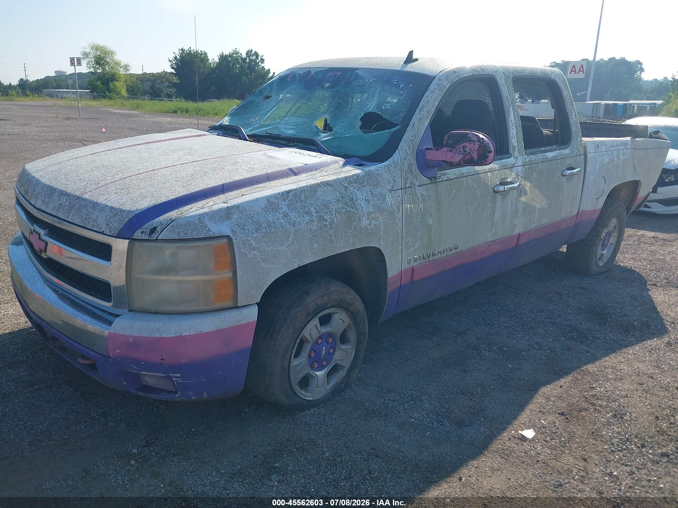 2007 Chevrolet Silverado 1500 Lt1 Белый vin: 2GCEC13J071550465