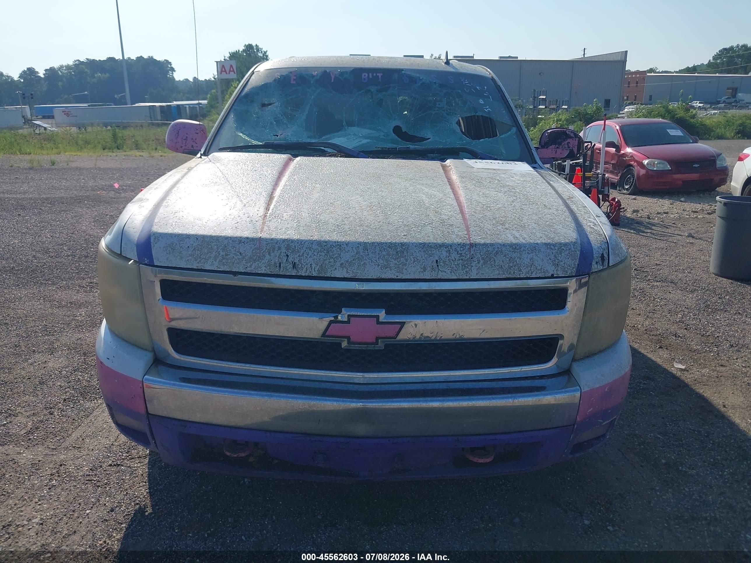 2007 Chevrolet Silverado 1500 Lt1 Белый vin: 2GCEC13J071550465