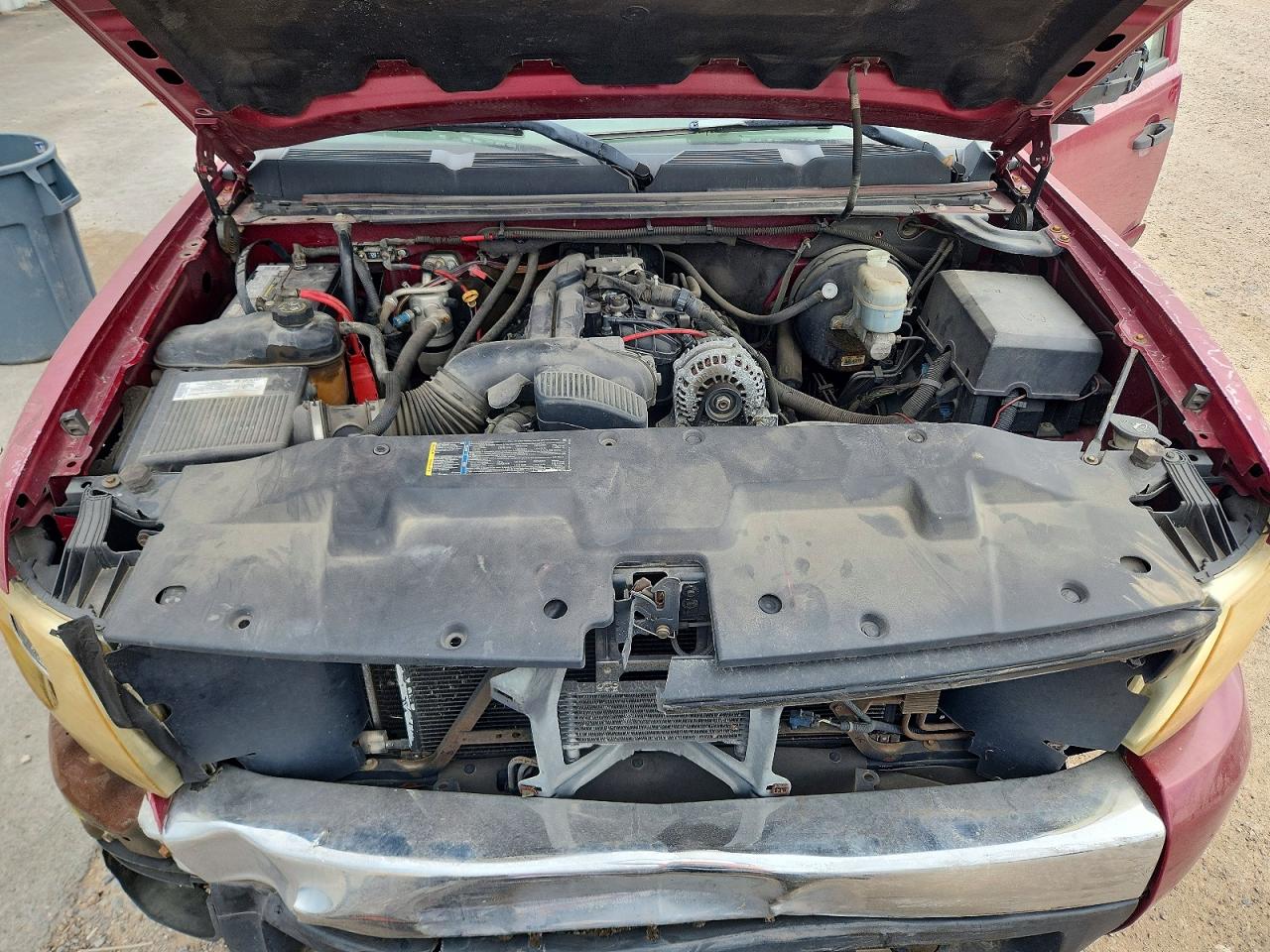 2007 Chevrolet Silverado C1500 Crew Cab Maroon vin: 2GCEC13J071637654