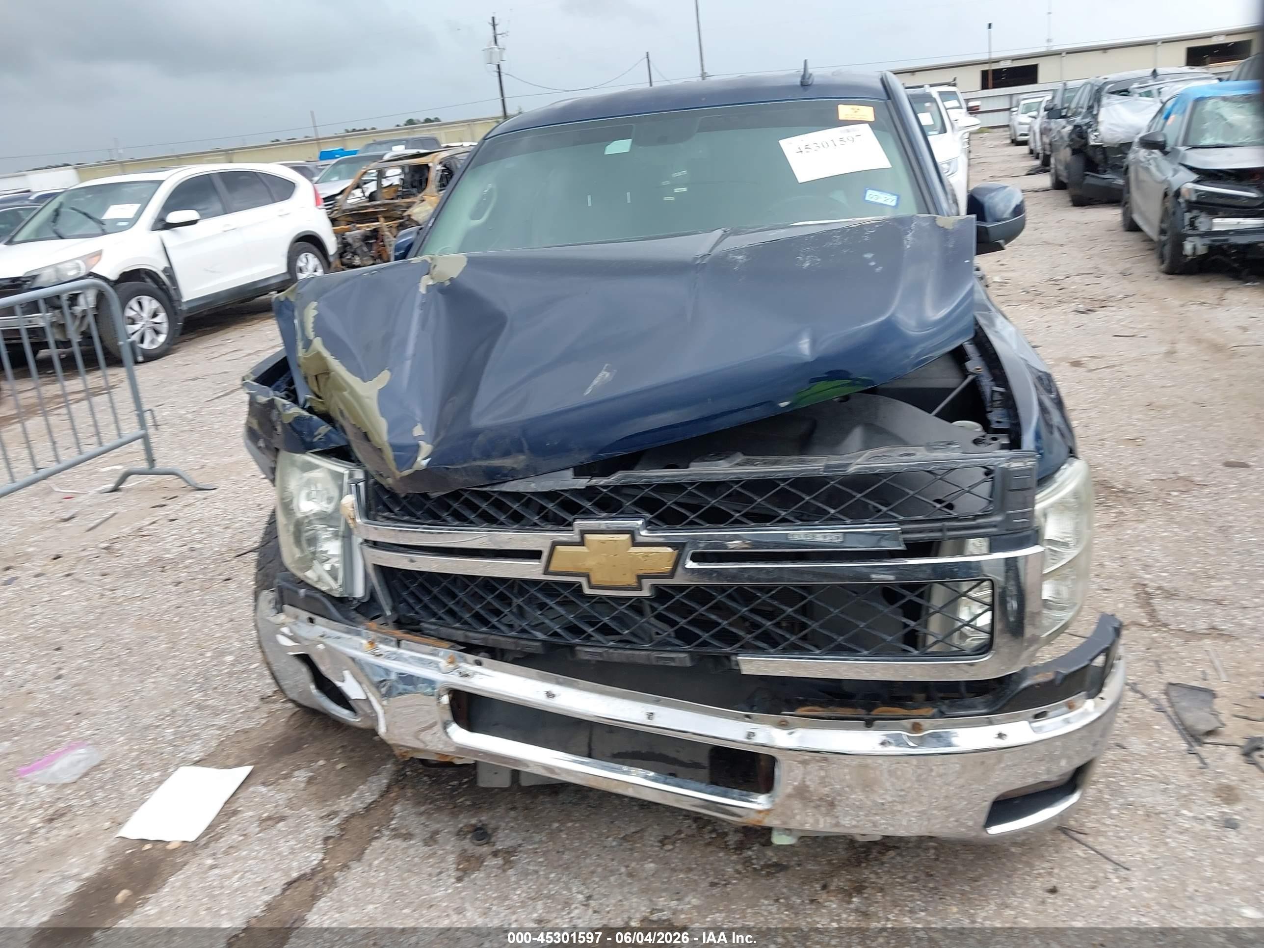 2008 Chevrolet Silverado 1500 Lt1 Blue vin: 2GCEC13J081170138