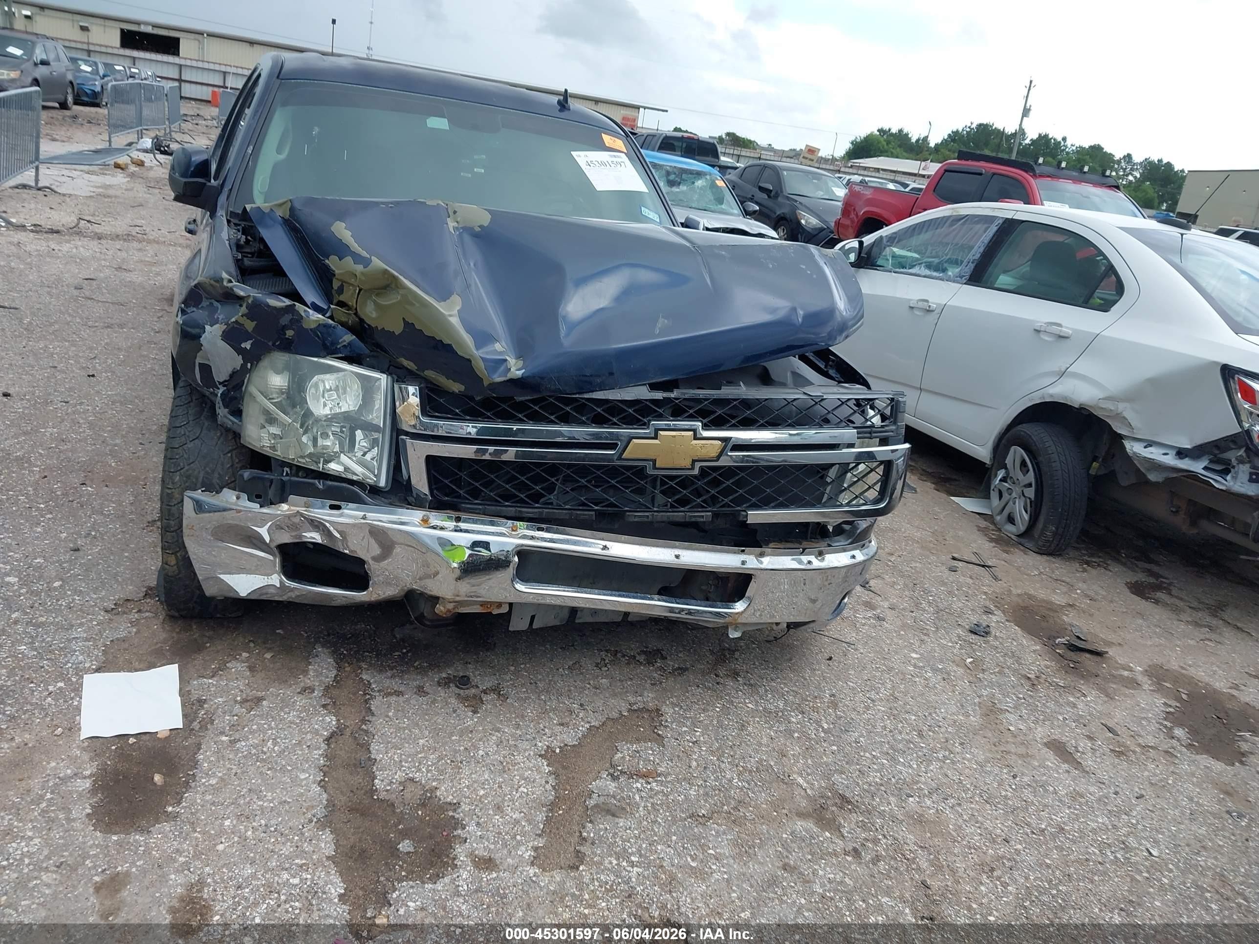 2008 Chevrolet Silverado 1500 Lt1 Blue vin: 2GCEC13J081170138