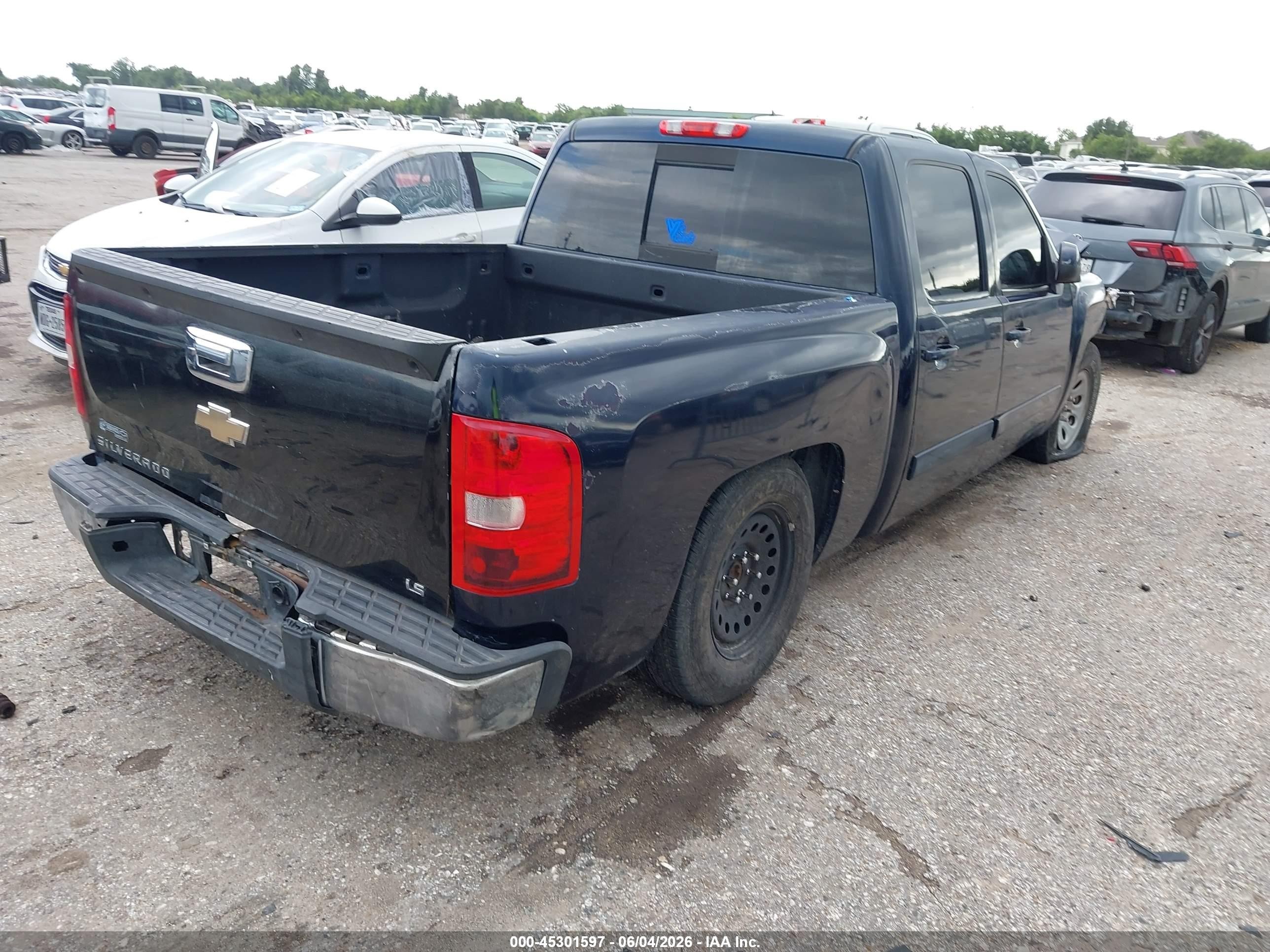 2008 Chevrolet Silverado 1500 Lt1 Blue vin: 2GCEC13J081170138