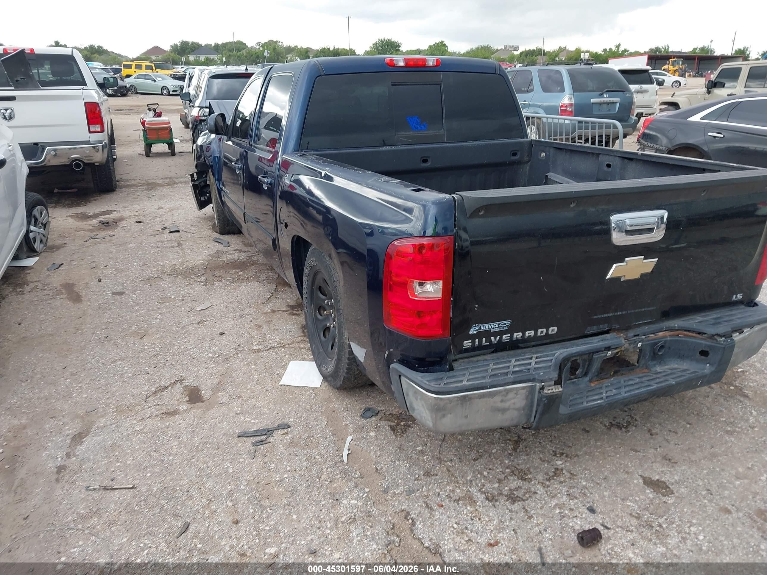 2008 Chevrolet Silverado 1500 Lt1 Blue vin: 2GCEC13J081170138