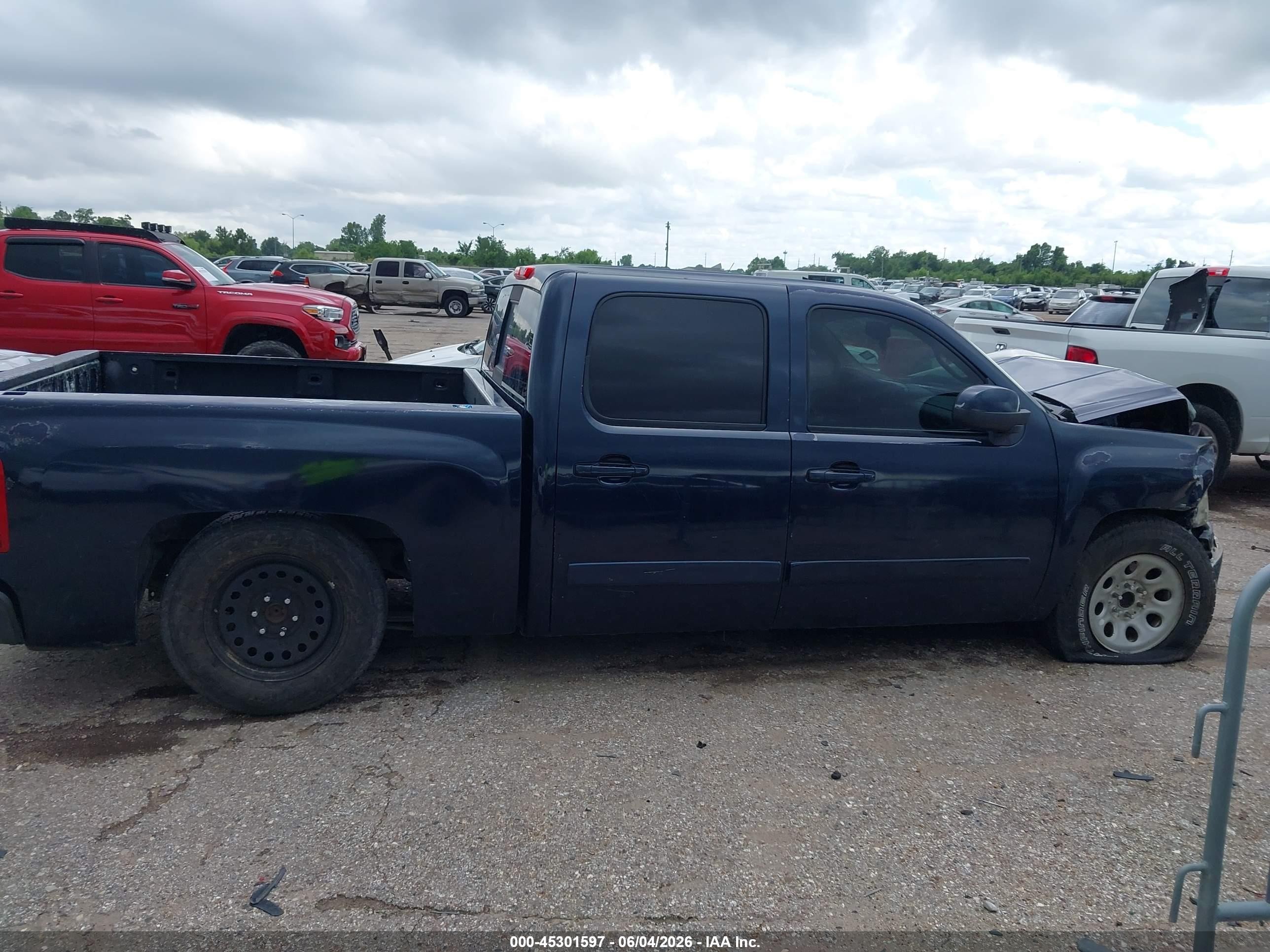 2008 Chevrolet Silverado 1500 Lt1 Blue vin: 2GCEC13J081170138