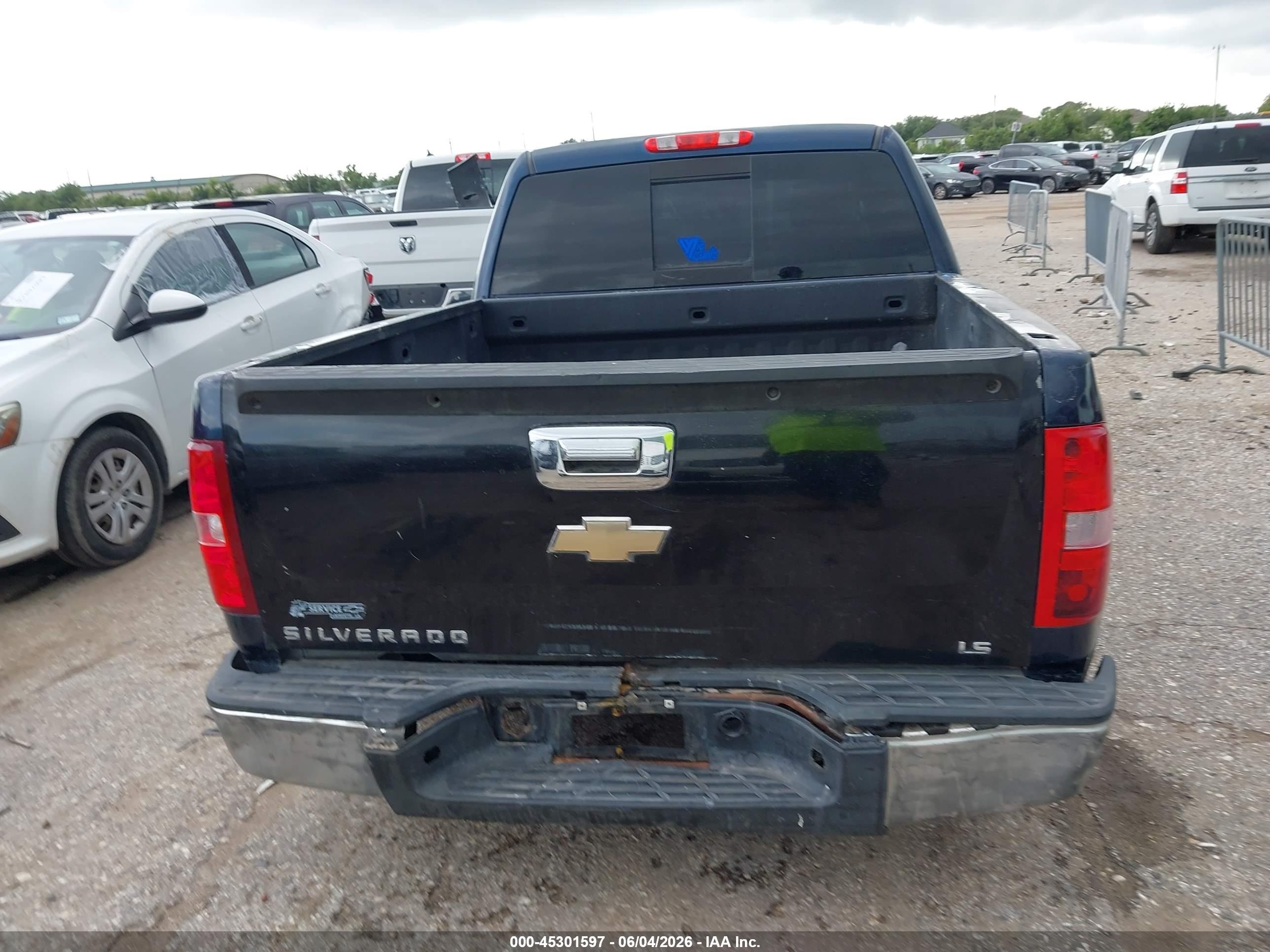 2008 Chevrolet Silverado 1500 Lt1 Blue vin: 2GCEC13J081170138