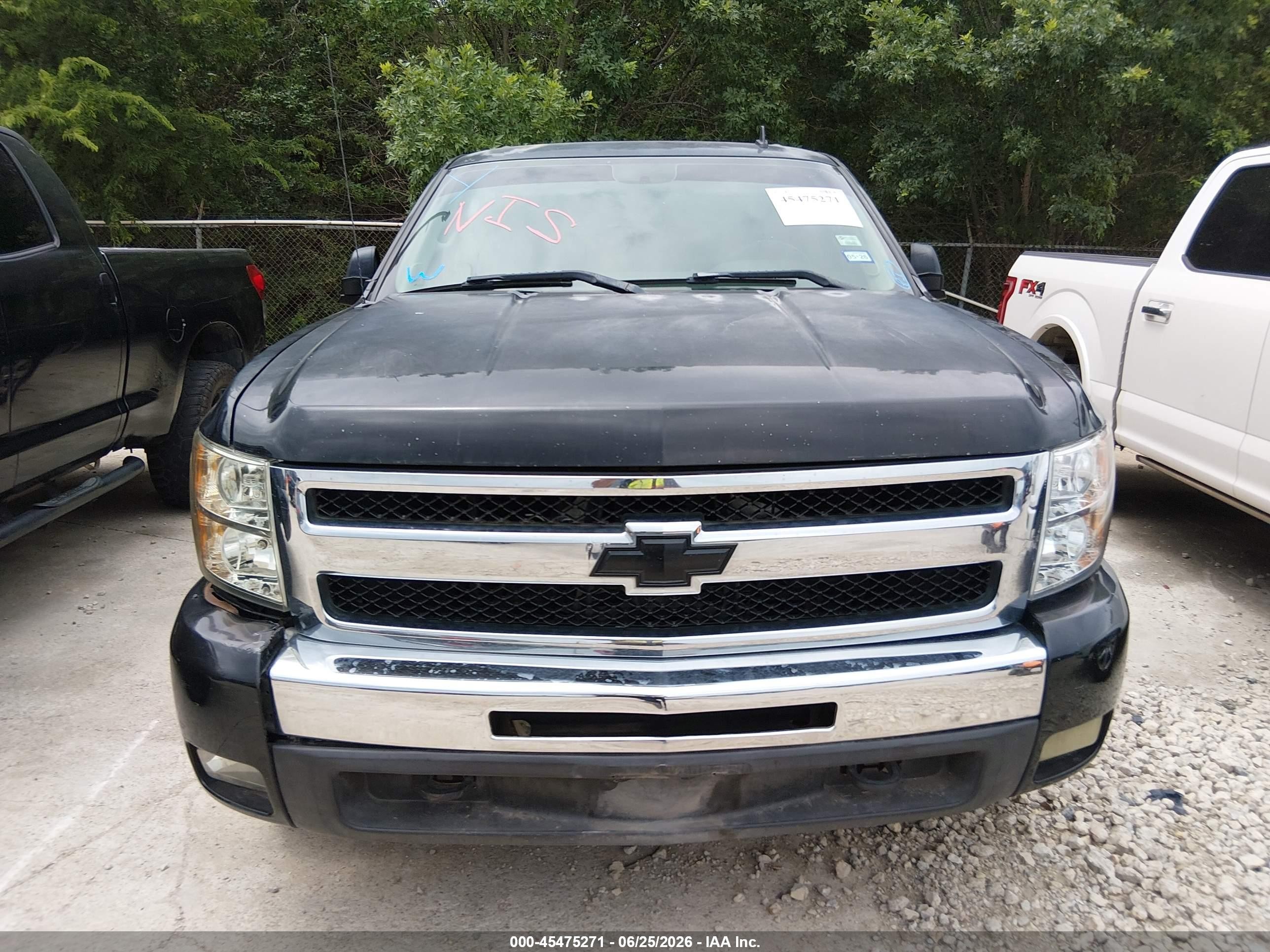 2007 Chevrolet Silverado 1500 Lt1 Black vin: 2GCEC13J171731350