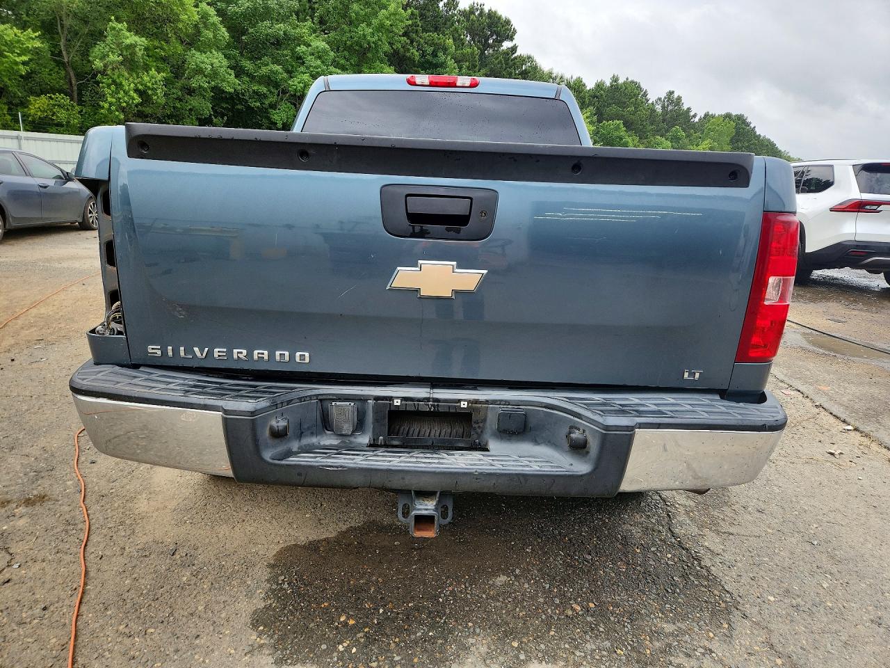 2008 Chevrolet Silverado C1500 Blue vin: 2GCEC13J181170410