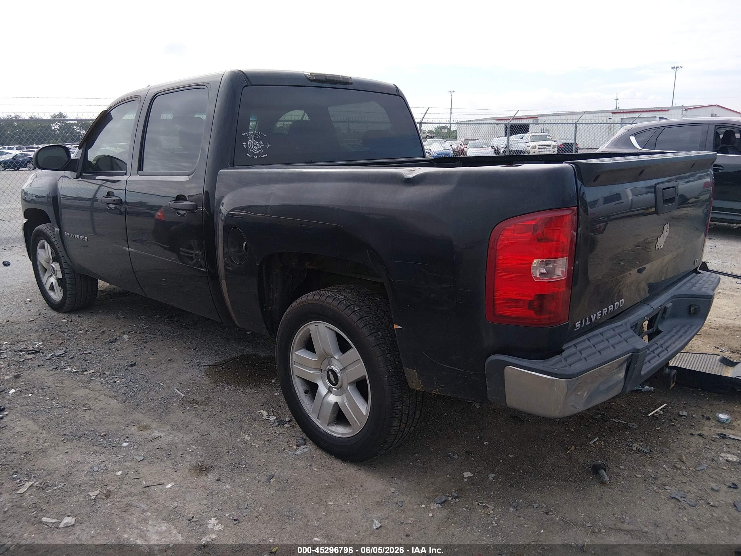 2008 Chevrolet Silverado 1500 Lt1 Black vin: 2GCEC13J181280910