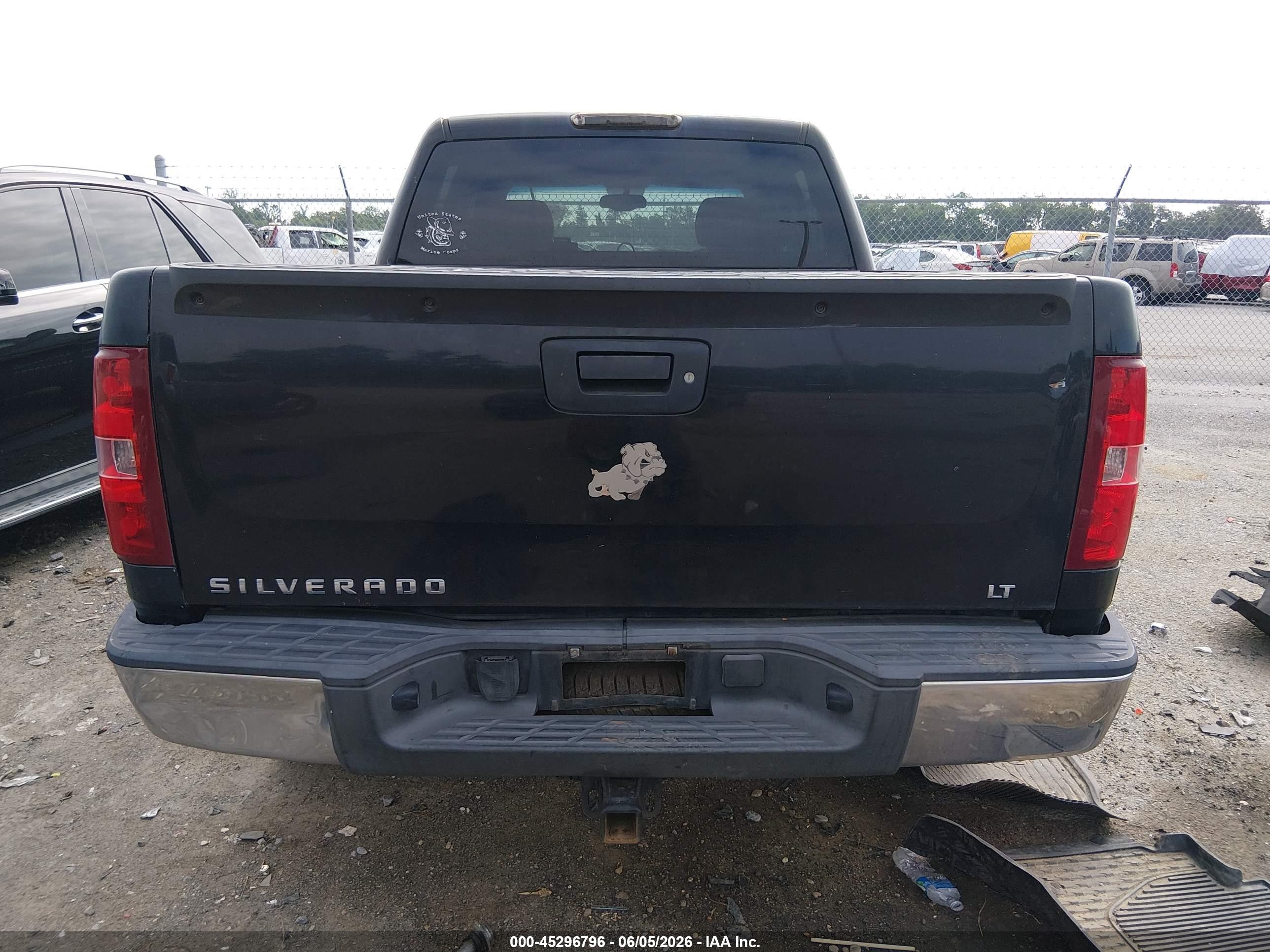 2008 Chevrolet Silverado 1500 Lt1 Black vin: 2GCEC13J181280910