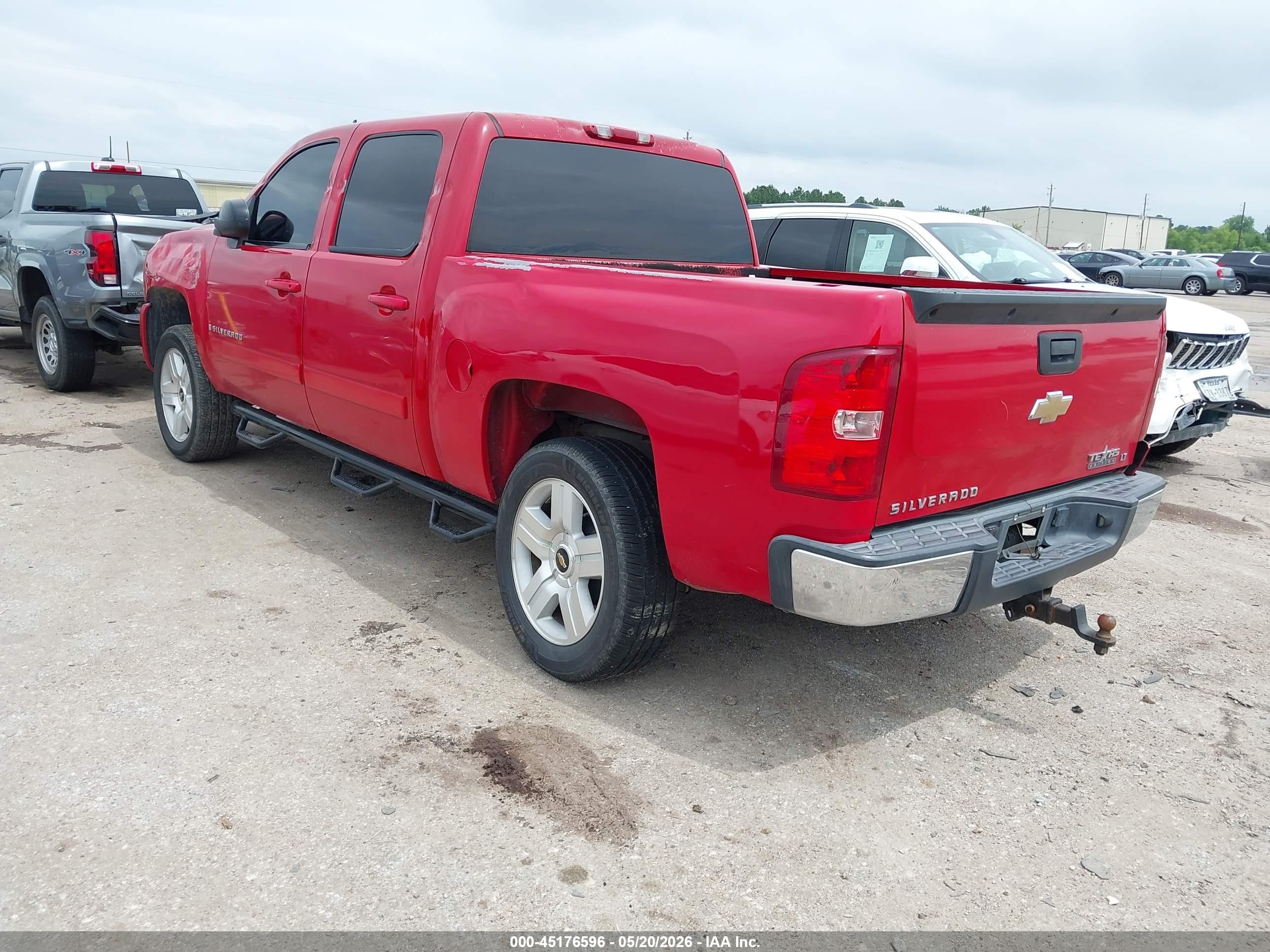 2008 Chevrolet Silverado 1500 Lt2 Red vin: 2GCEC13J181326560