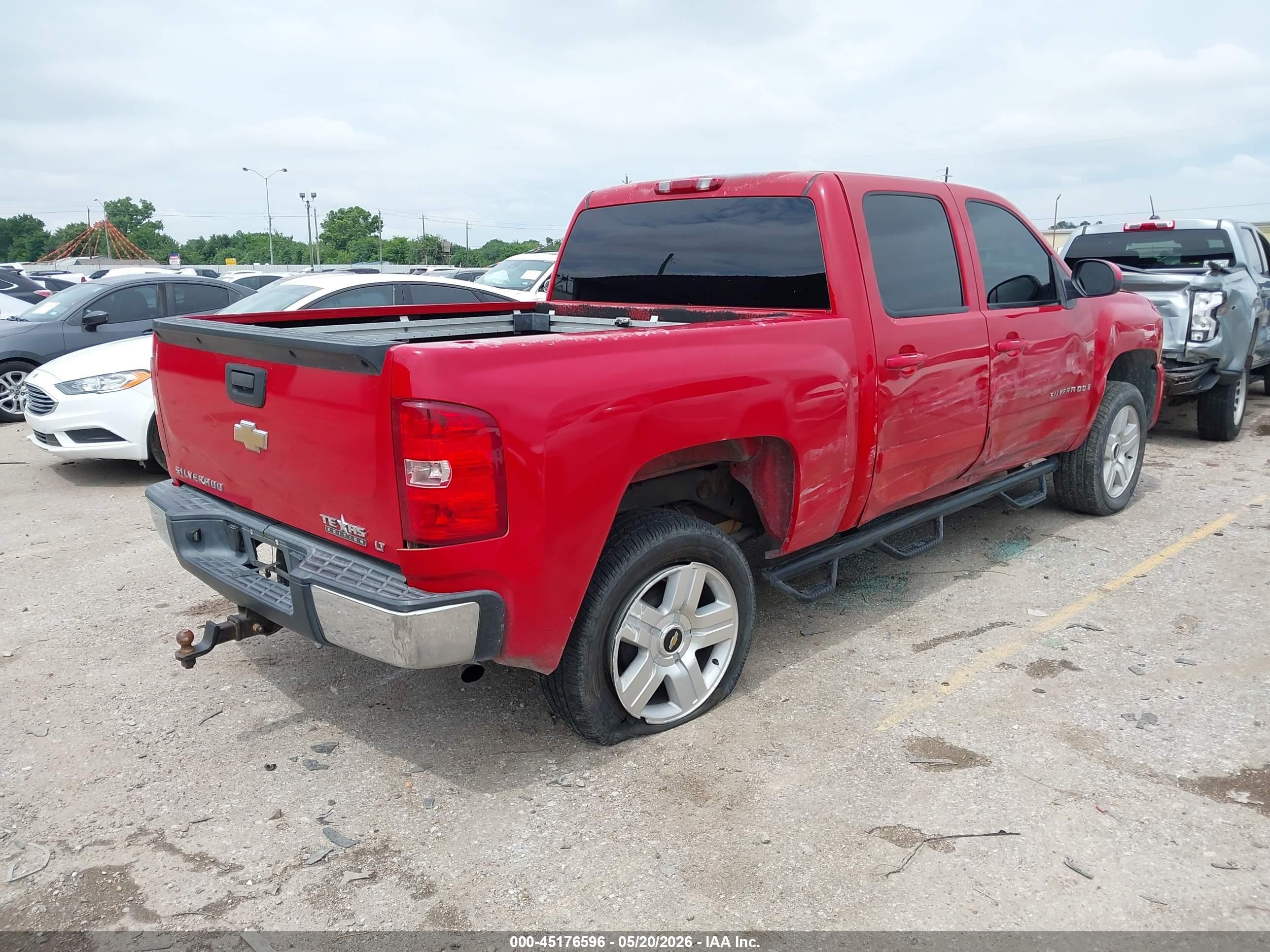 2008 Chevrolet Silverado 1500 Lt2 Red vin: 2GCEC13J181326560