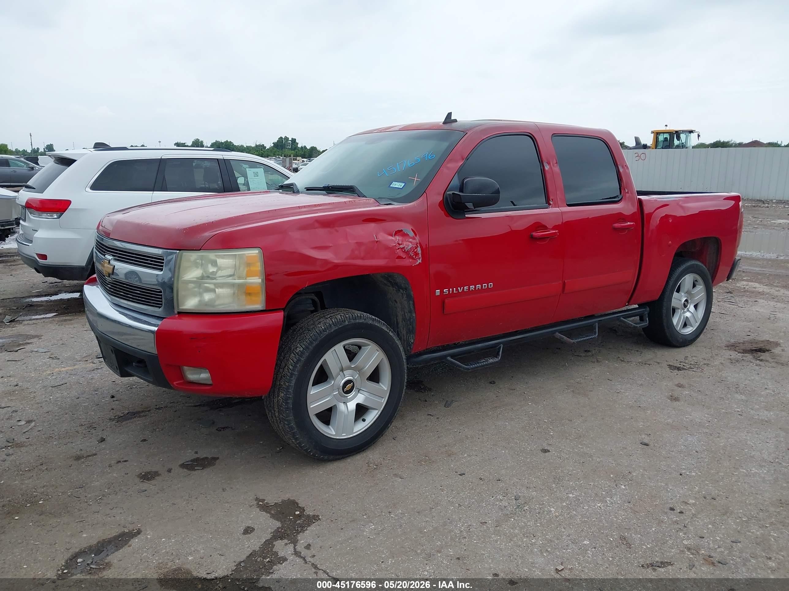 2008 Chevrolet Silverado 1500 Lt2 Red vin: 2GCEC13J181326560