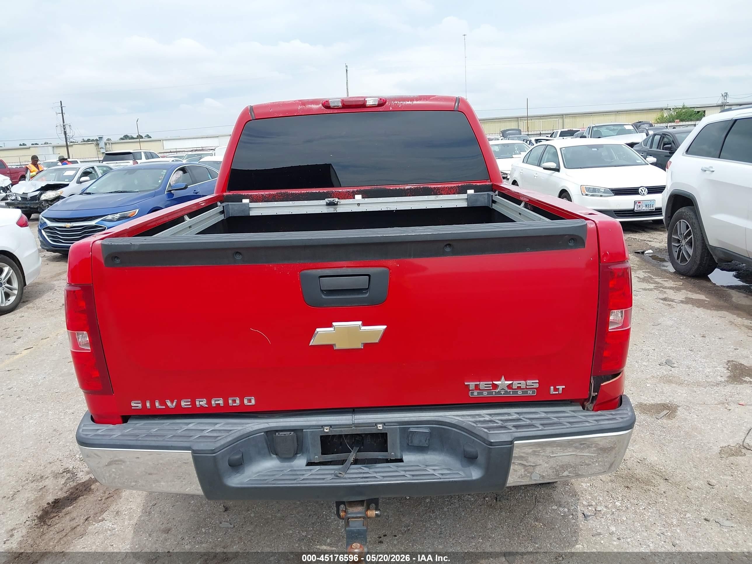 2008 Chevrolet Silverado 1500 Lt2 Red vin: 2GCEC13J181326560