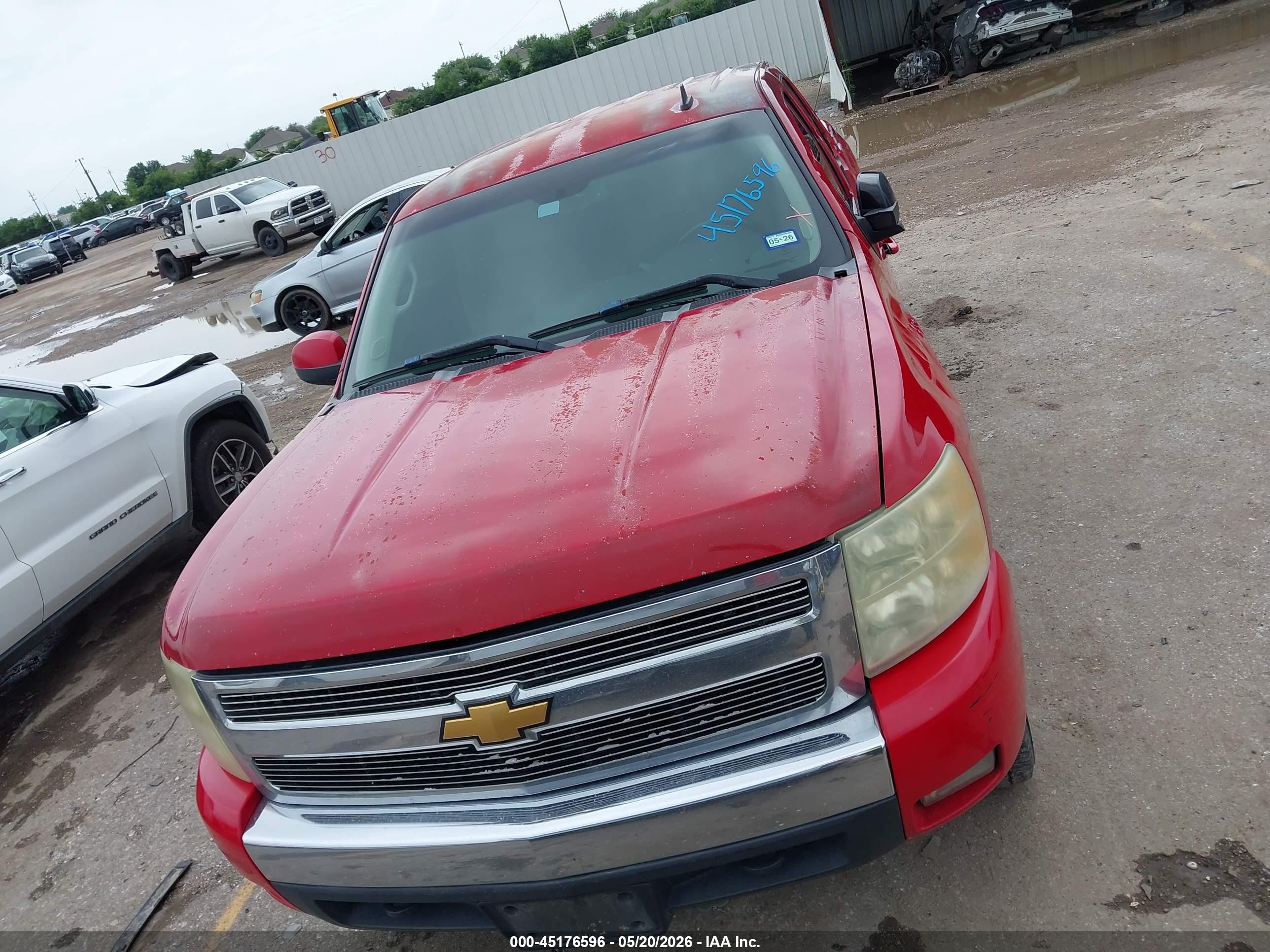 2008 Chevrolet Silverado 1500 Lt2 Red vin: 2GCEC13J181326560