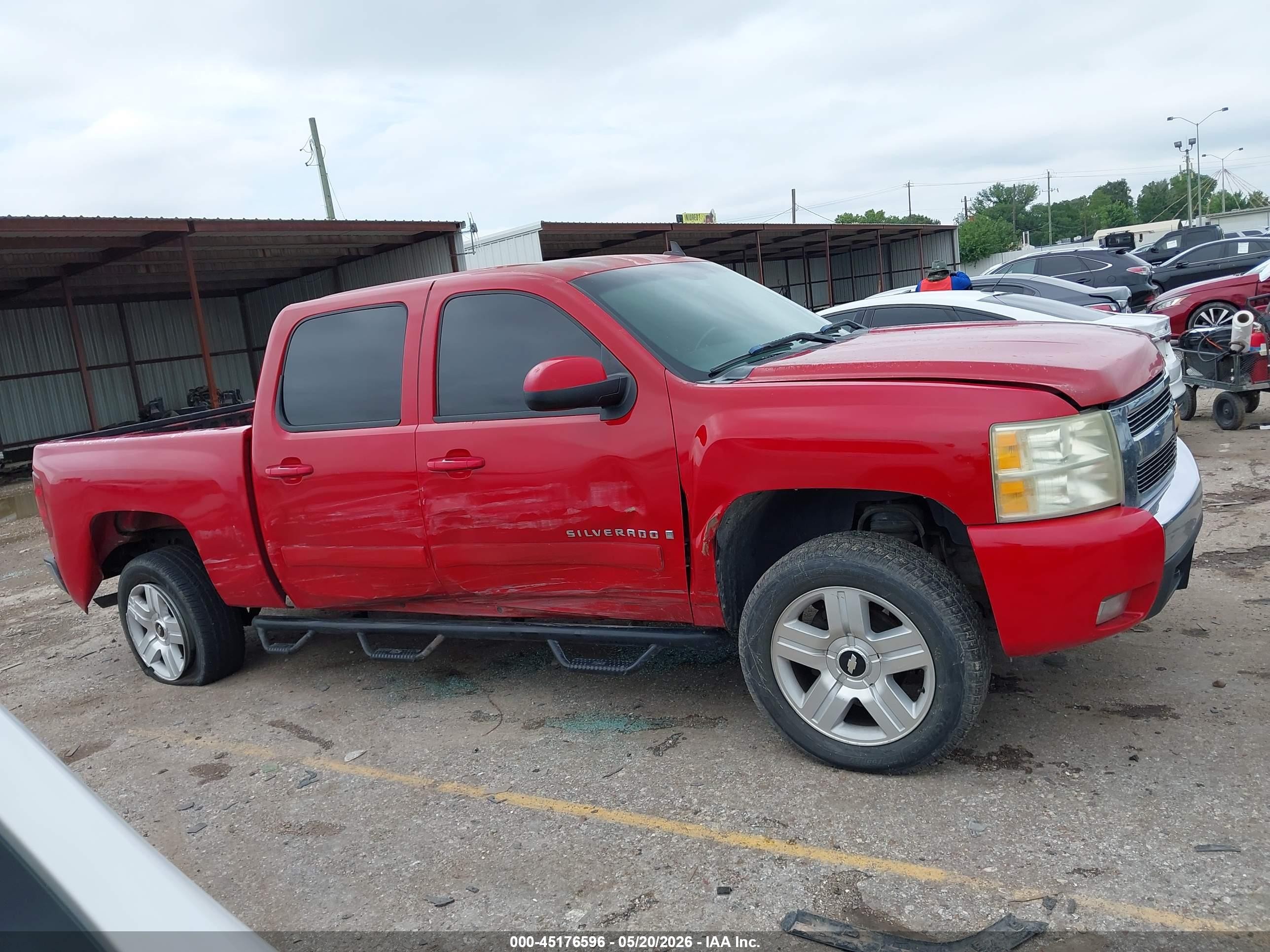 2008 Chevrolet Silverado 1500 Lt2 Red vin: 2GCEC13J181326560