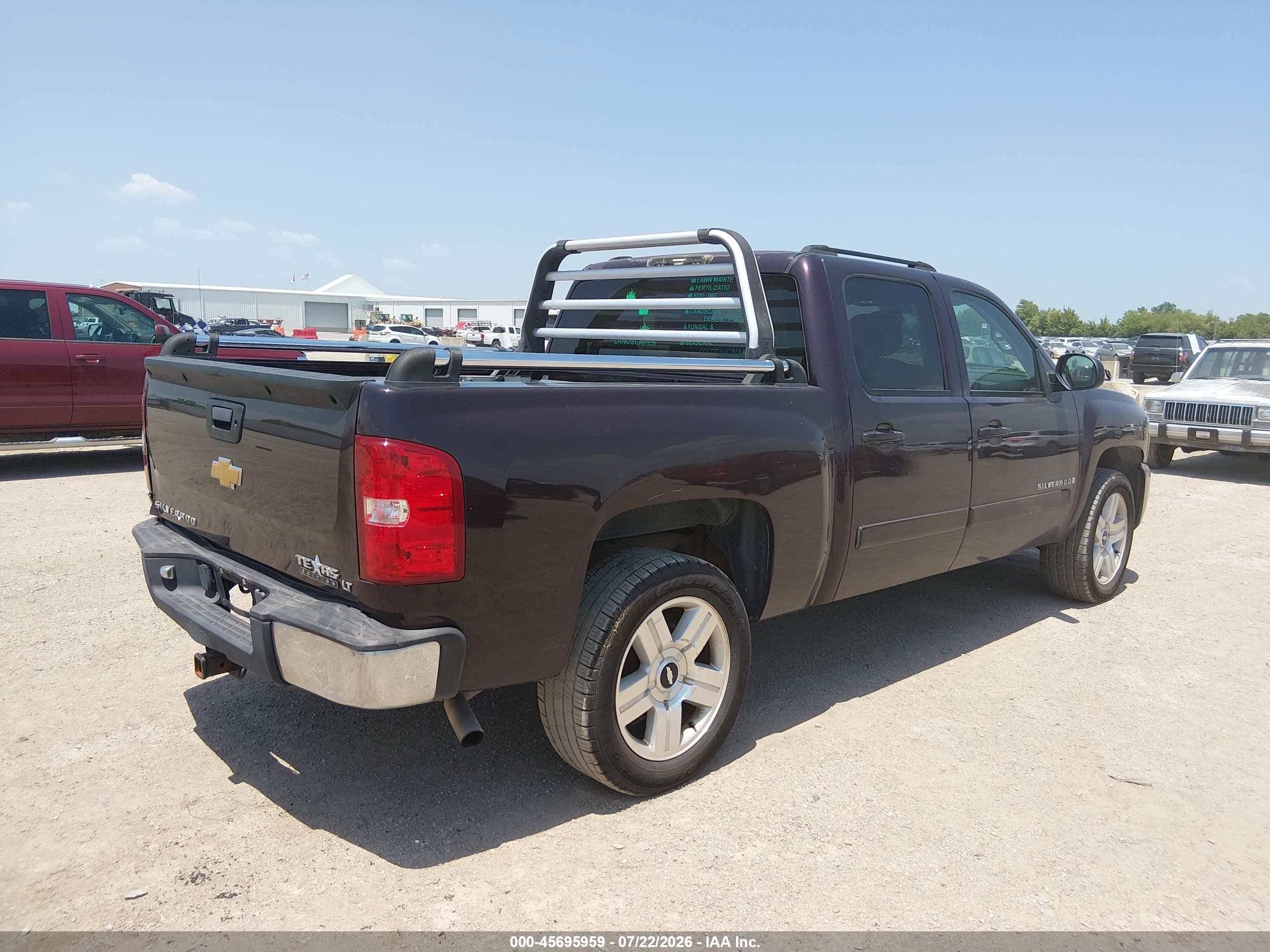 2008 Chevrolet Silverado 1500 Lt1 Темно-бордовый vin: 2GCEC13J281135763