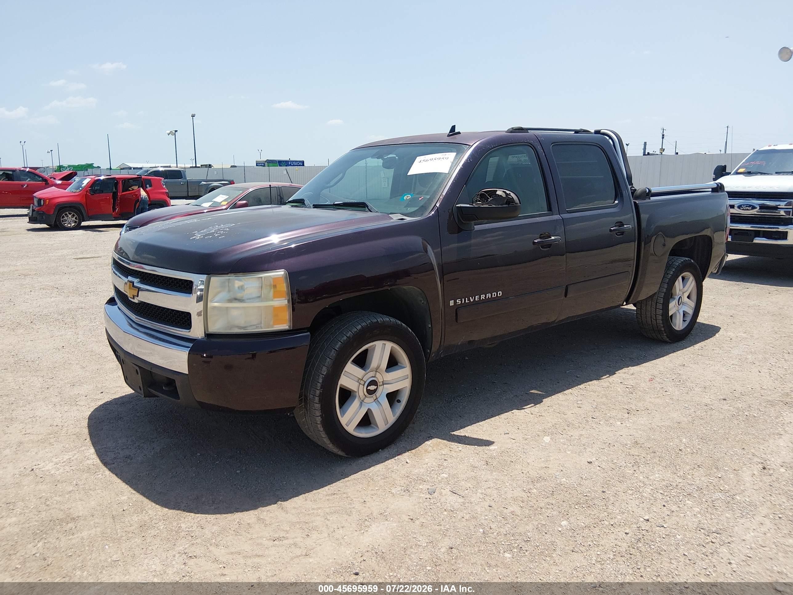 2008 Chevrolet Silverado 1500 Lt1 Темно-бордовый vin: 2GCEC13J281135763
