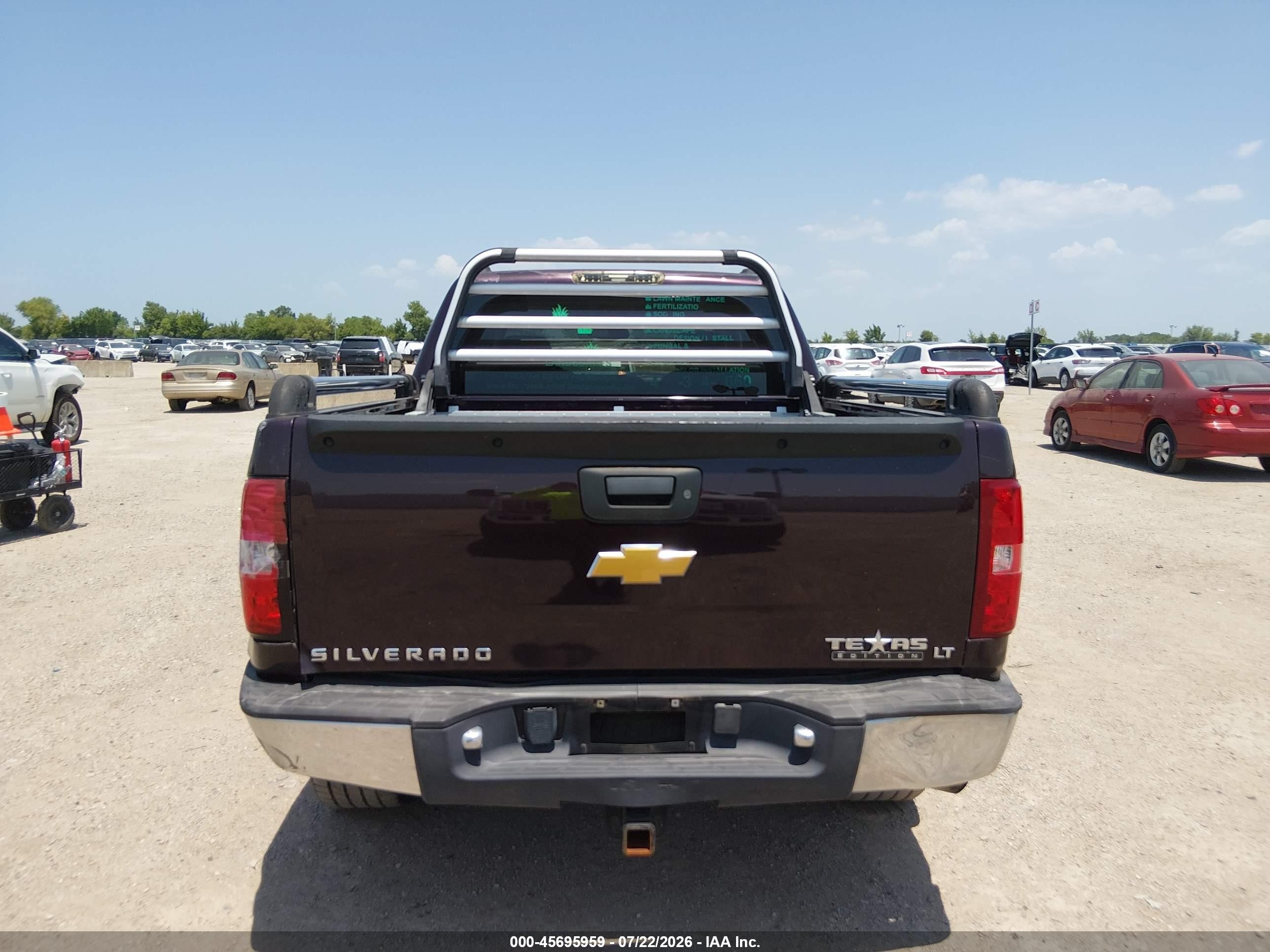 2008 Chevrolet Silverado 1500 Lt1 Темно-бордовый vin: 2GCEC13J281135763