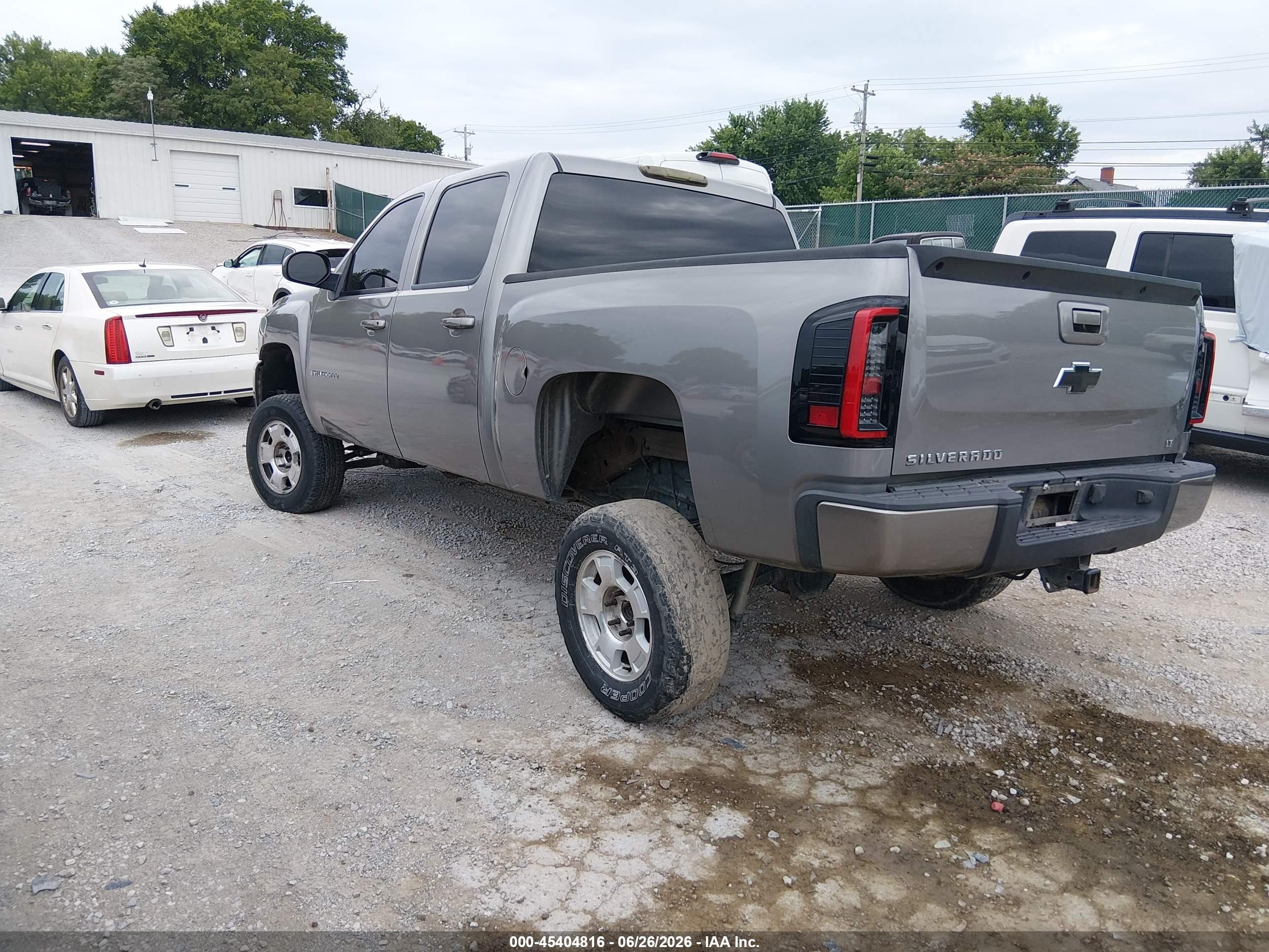 2008 Chevrolet Silverado 1500 Lt2 Серый vin: 2GCEC13J281189841