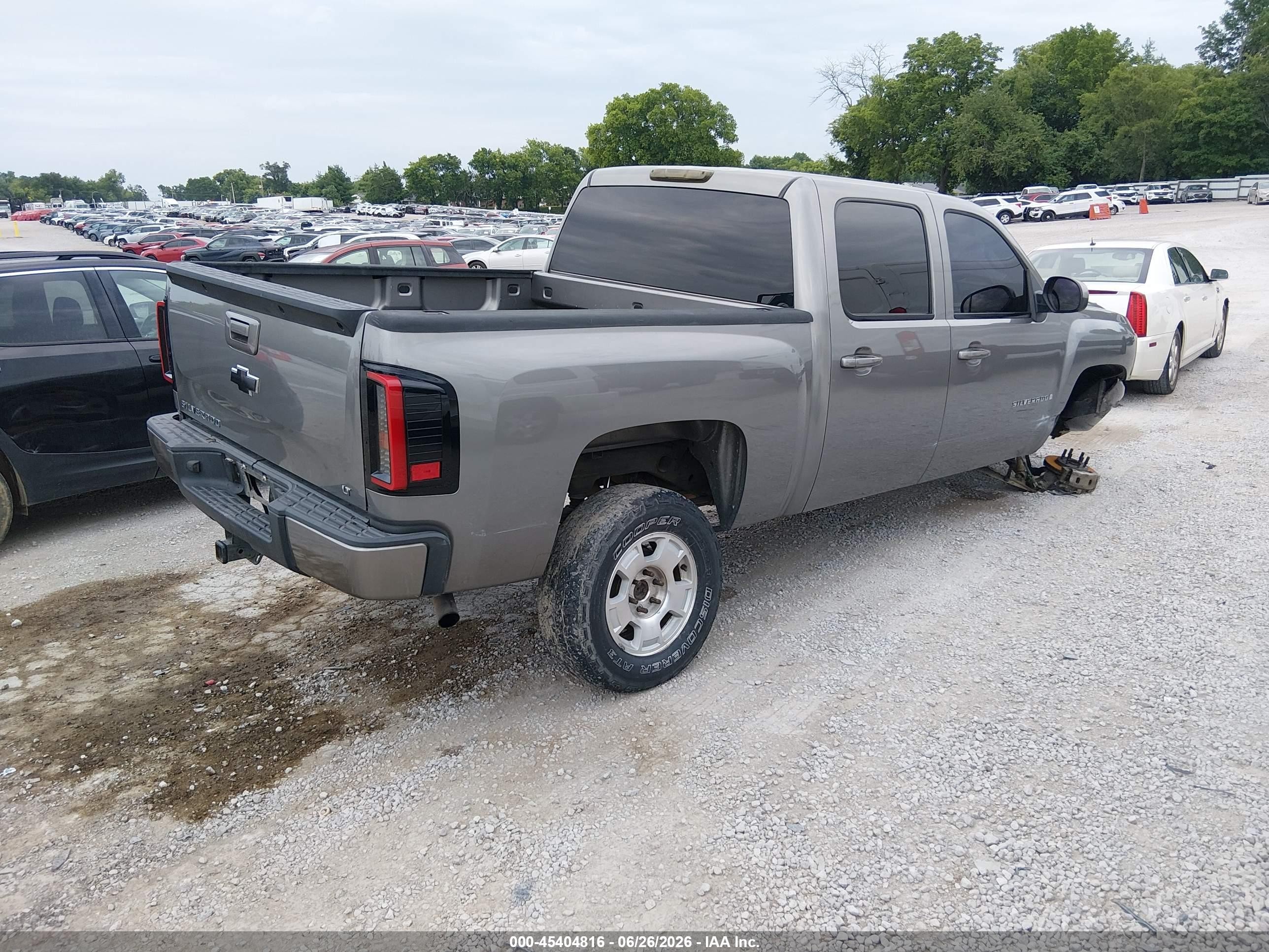 2008 Chevrolet Silverado 1500 Lt2 Серый vin: 2GCEC13J281189841