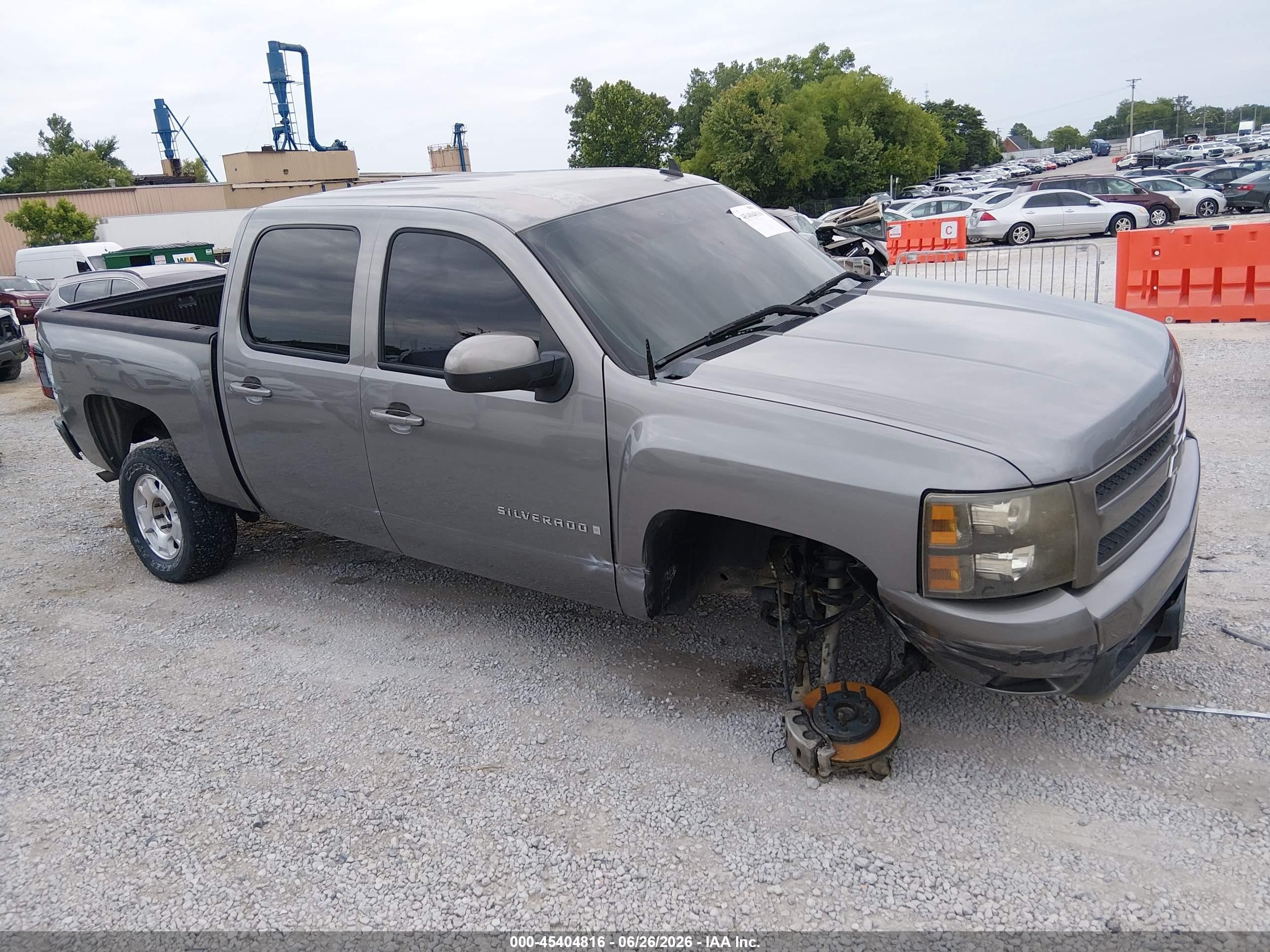 2008 Chevrolet Silverado 1500 Lt2 Серый vin: 2GCEC13J281189841