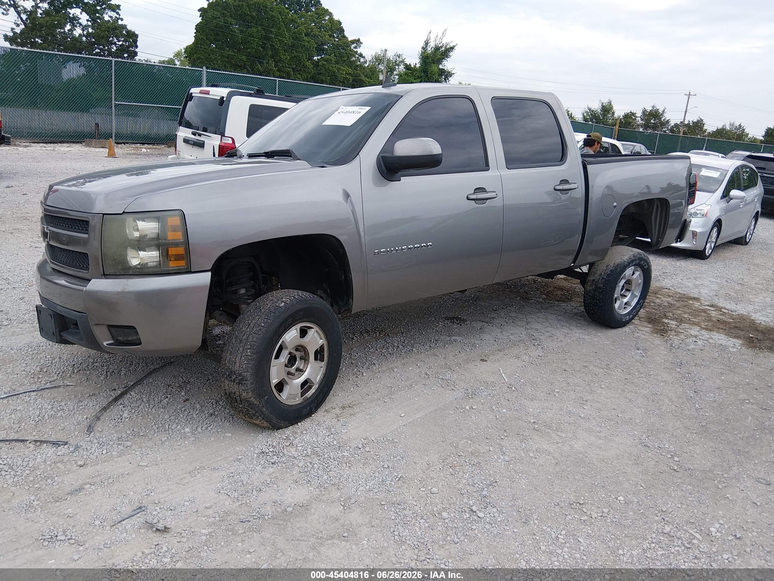 2008 Chevrolet Silverado 1500 Lt2 Серый vin: 2GCEC13J281189841