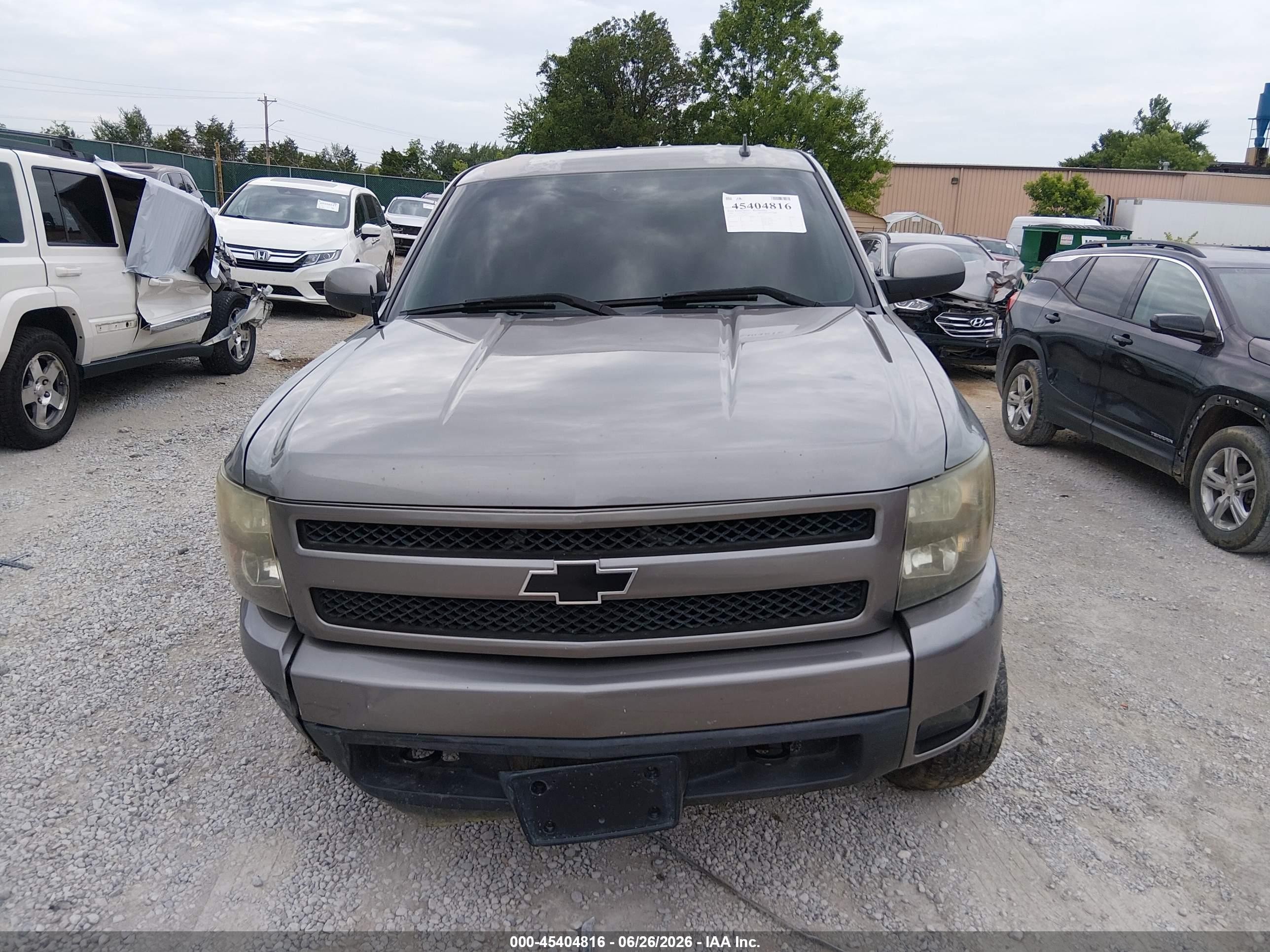 2008 Chevrolet Silverado 1500 Lt2 Серый vin: 2GCEC13J281189841