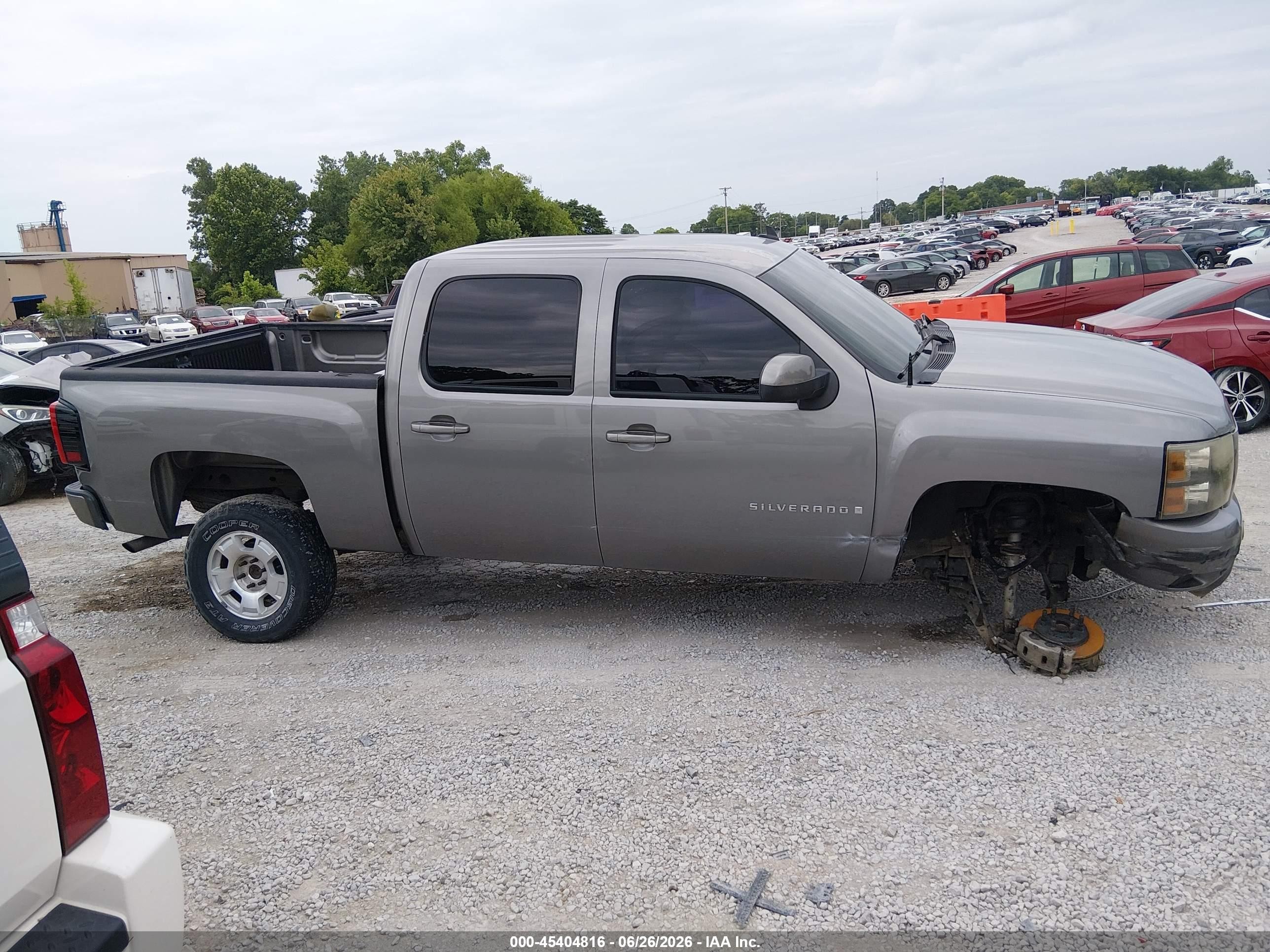 2008 Chevrolet Silverado 1500 Lt2 Серый vin: 2GCEC13J281189841