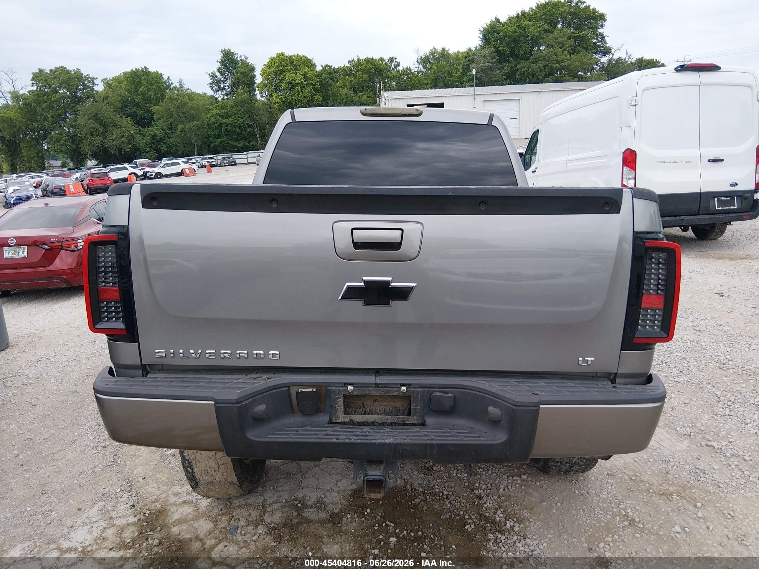 2008 Chevrolet Silverado 1500 Lt2 Серый vin: 2GCEC13J281189841