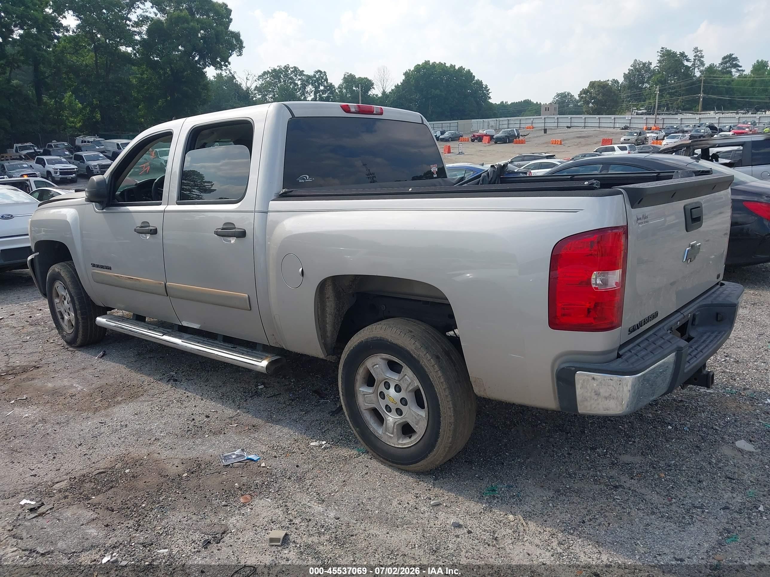 2007 Chevrolet Silverado 1500 Lt1 Silver vin: 2GCEC13J371613722