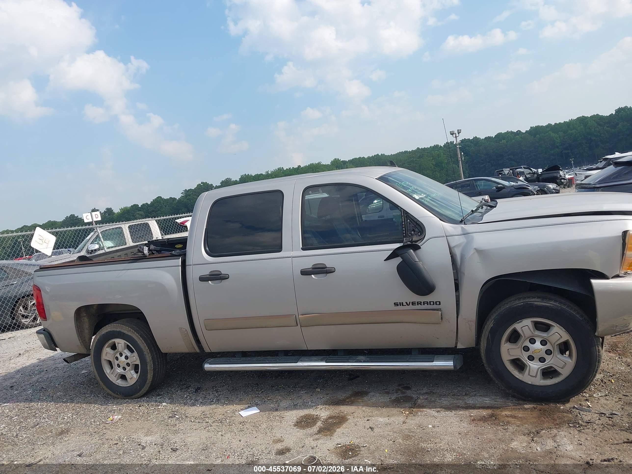 2007 Chevrolet Silverado 1500 Lt1 Silver vin: 2GCEC13J371613722