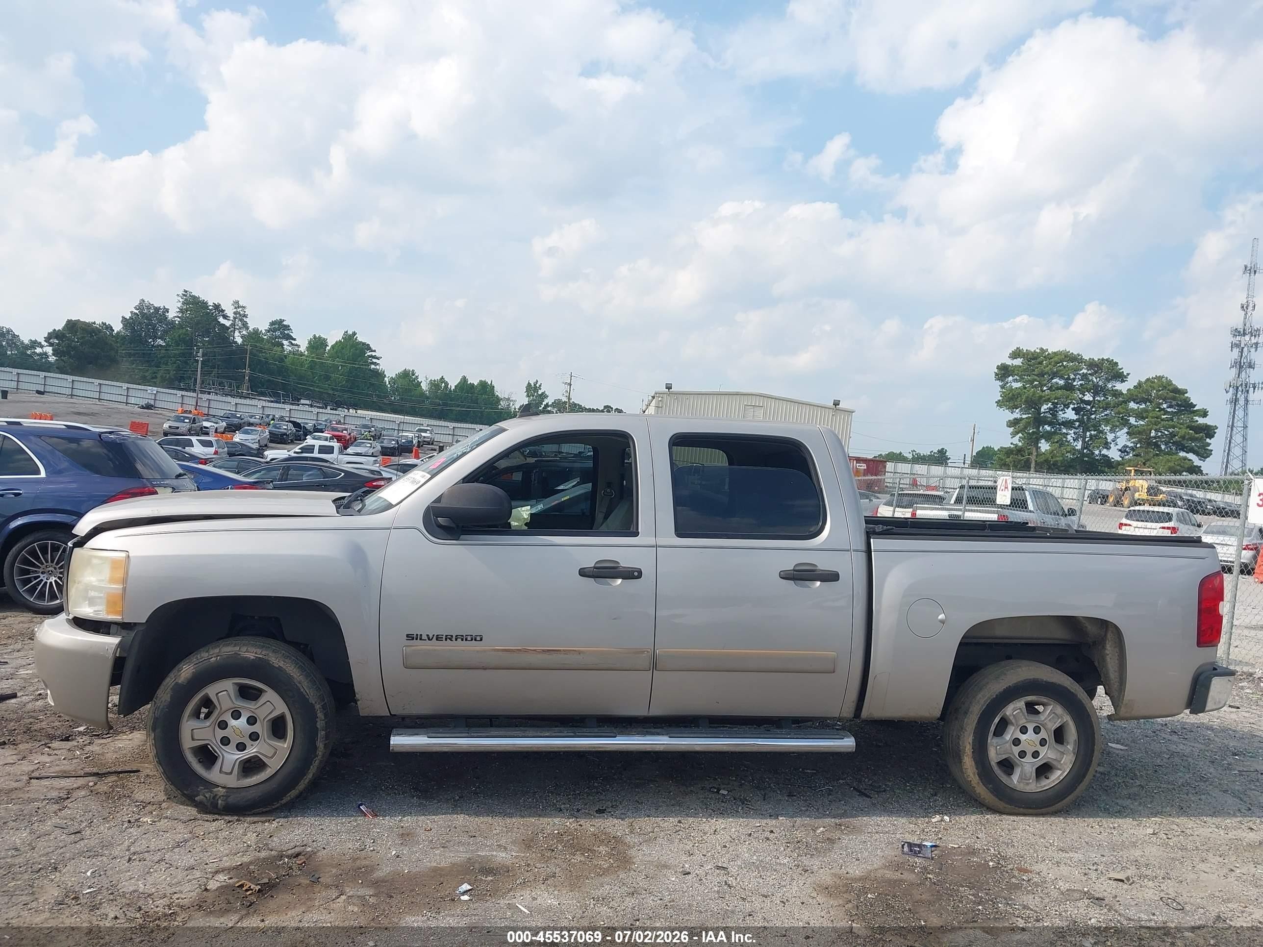 2007 Chevrolet Silverado 1500 Lt1 Silver vin: 2GCEC13J371613722