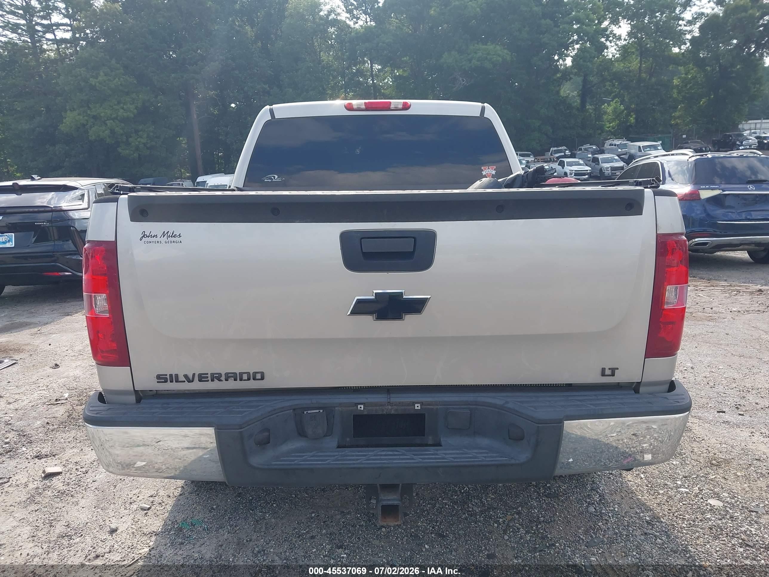 2007 Chevrolet Silverado 1500 Lt1 Silver vin: 2GCEC13J371613722