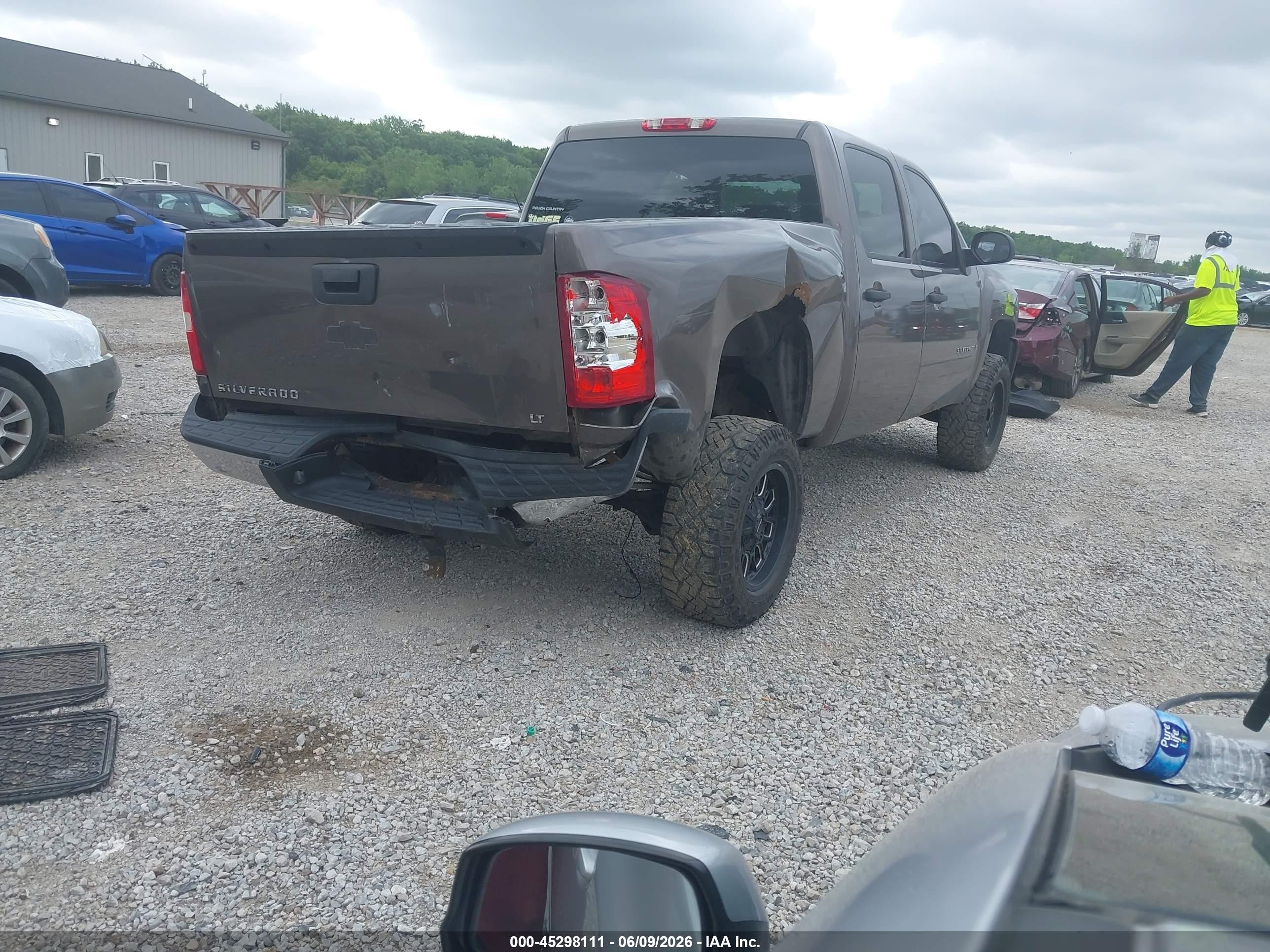 2008 Chevrolet Silverado 1500 Lt1 Gray vin: 2GCEC13J381323255