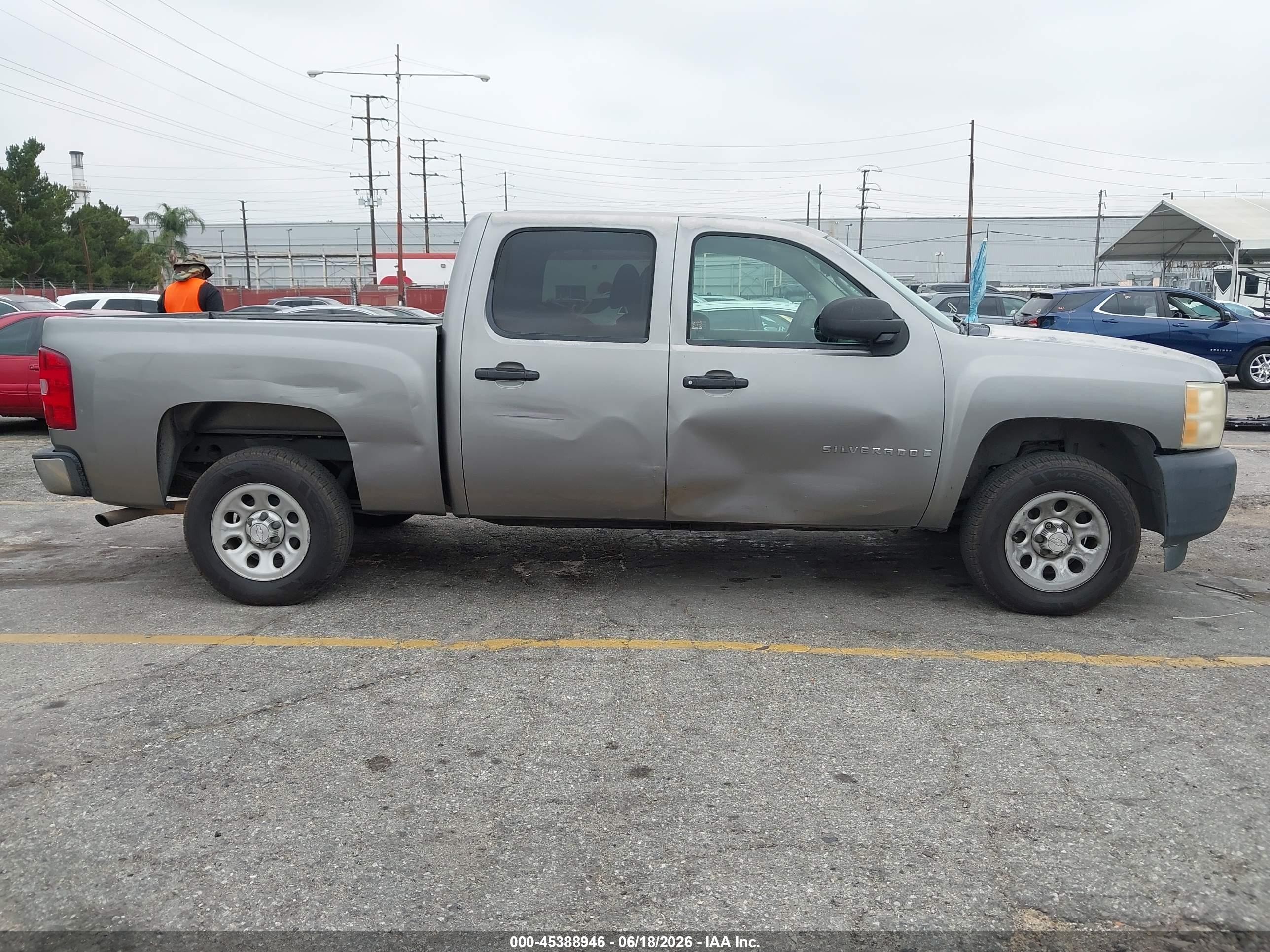 2007 Chevrolet Silverado 1500 Work Truck Brown vin: 2GCEC13J471588068