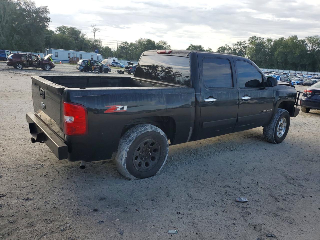 2008 Chevrolet Silverado C1500 Black vin: 2GCEC13J481181661