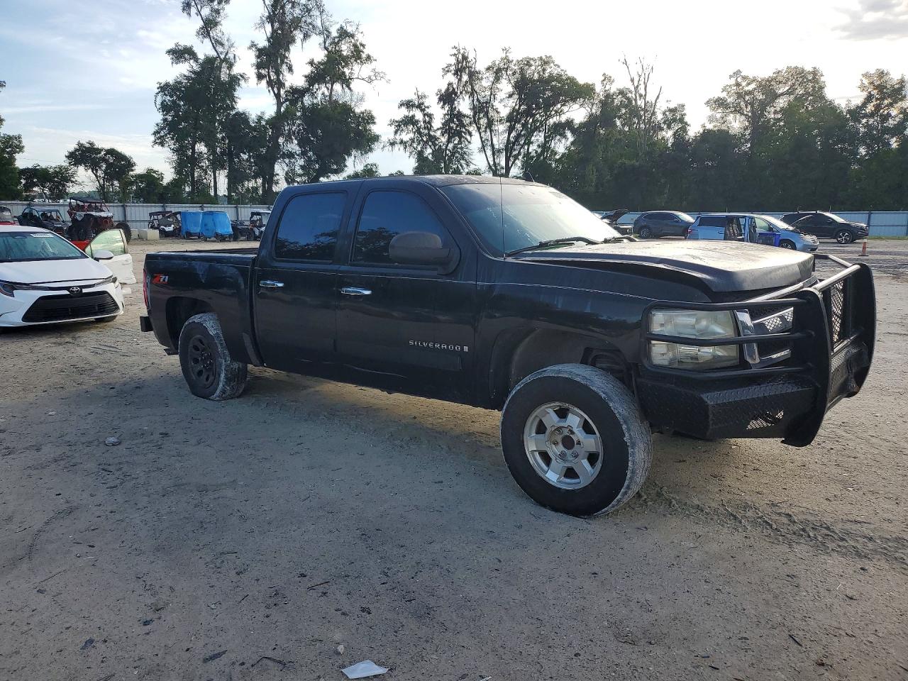 2008 Chevrolet Silverado C1500 Black vin: 2GCEC13J481181661