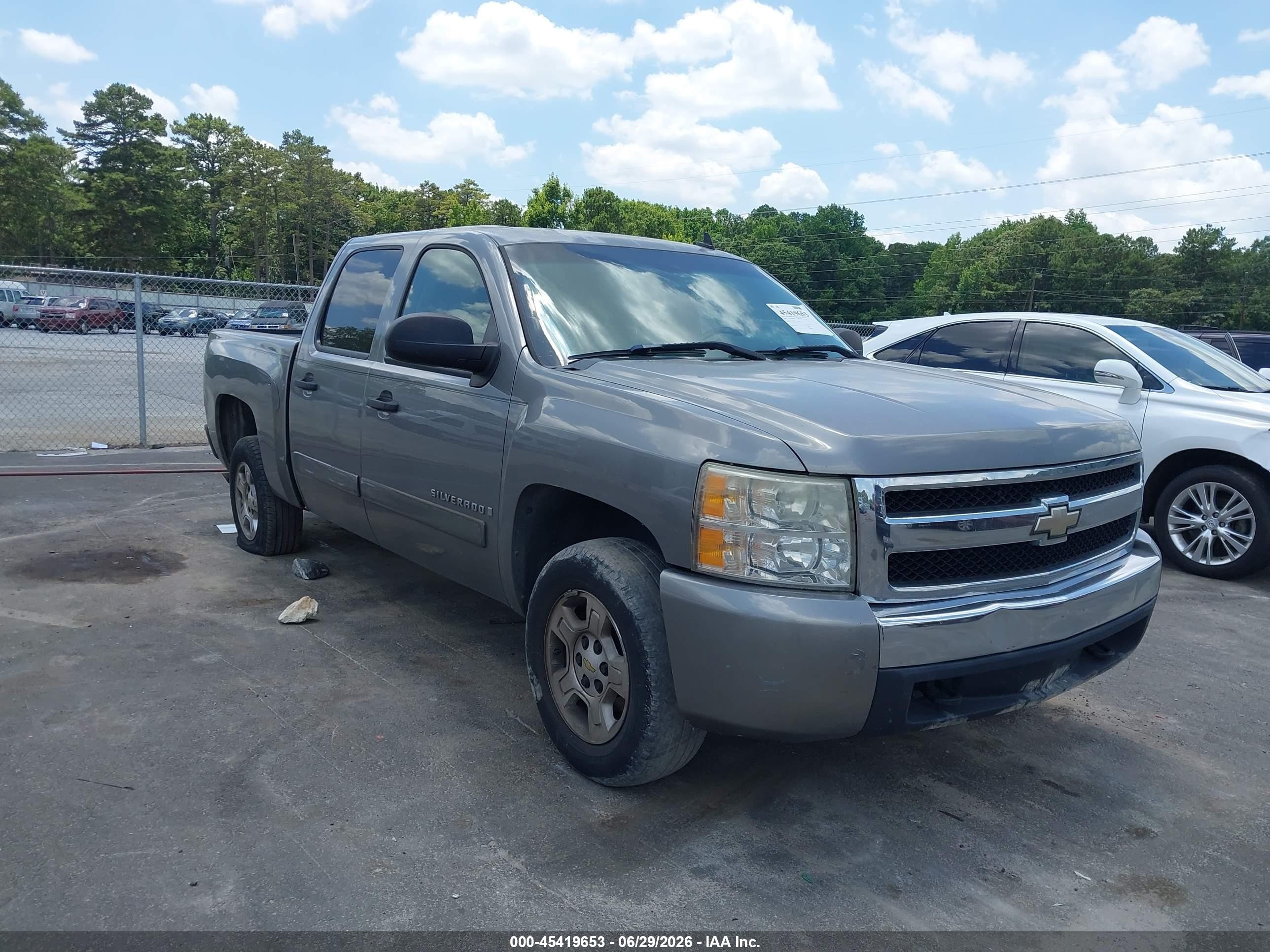 2008 Chevrolet Silverado 1500 Lt1 Gray vin: 2GCEC13J481239252