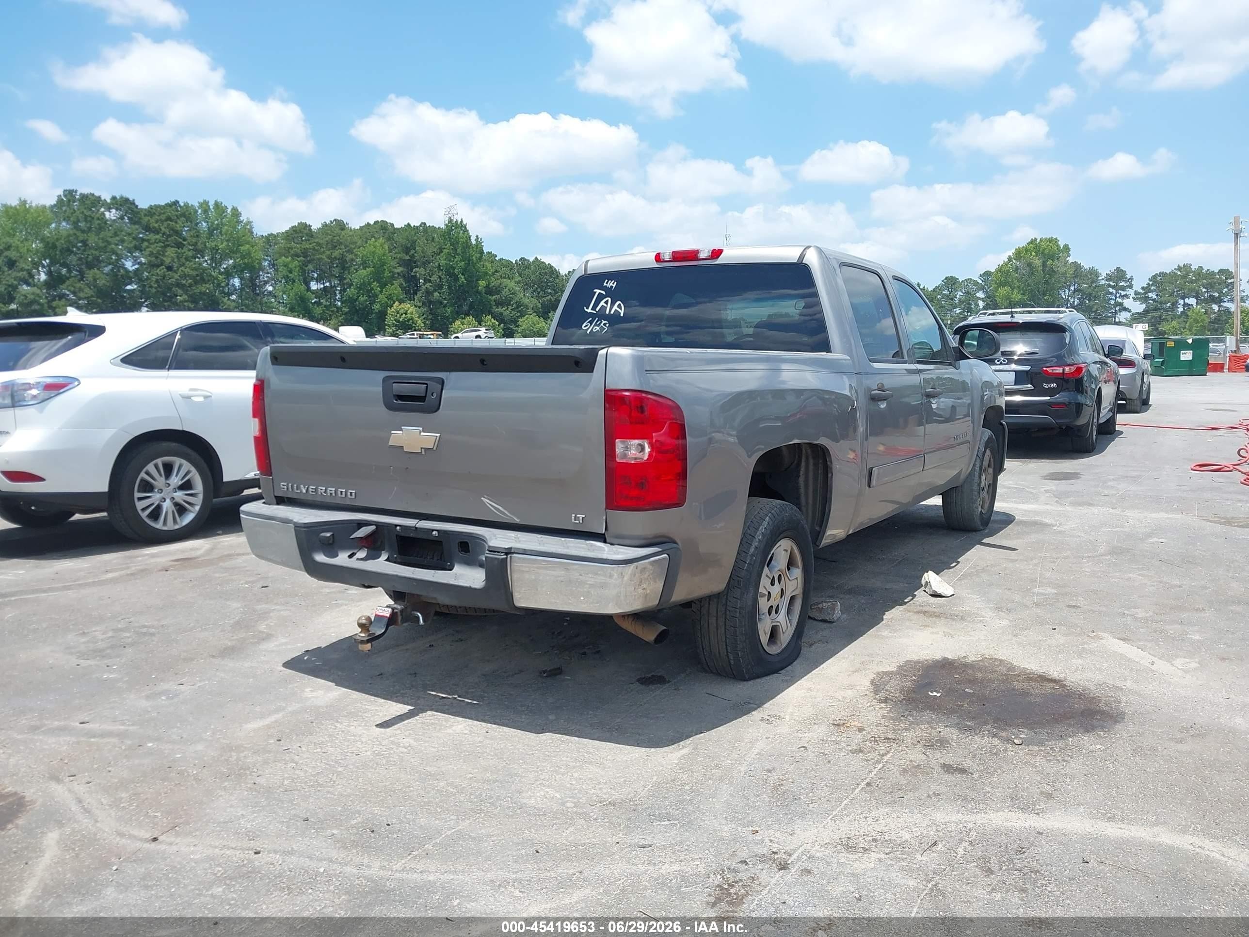 2008 Chevrolet Silverado 1500 Lt1 Gray vin: 2GCEC13J481239252