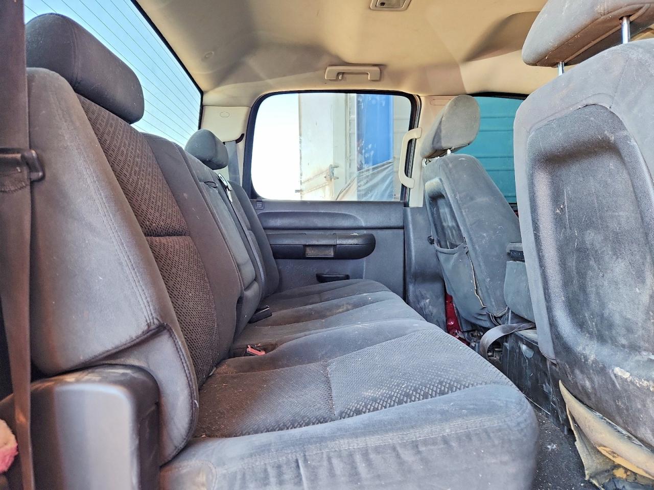 2007 Chevrolet Silverado C1500 Crew Cab Maroon vin: 2GCEC13J571539459