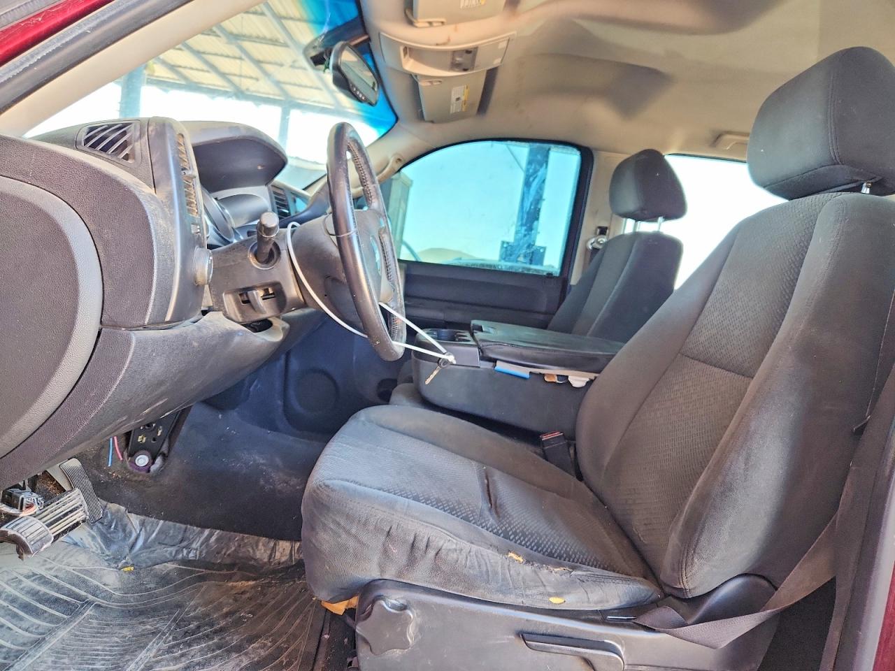 2007 Chevrolet Silverado C1500 Crew Cab Maroon vin: 2GCEC13J571539459
