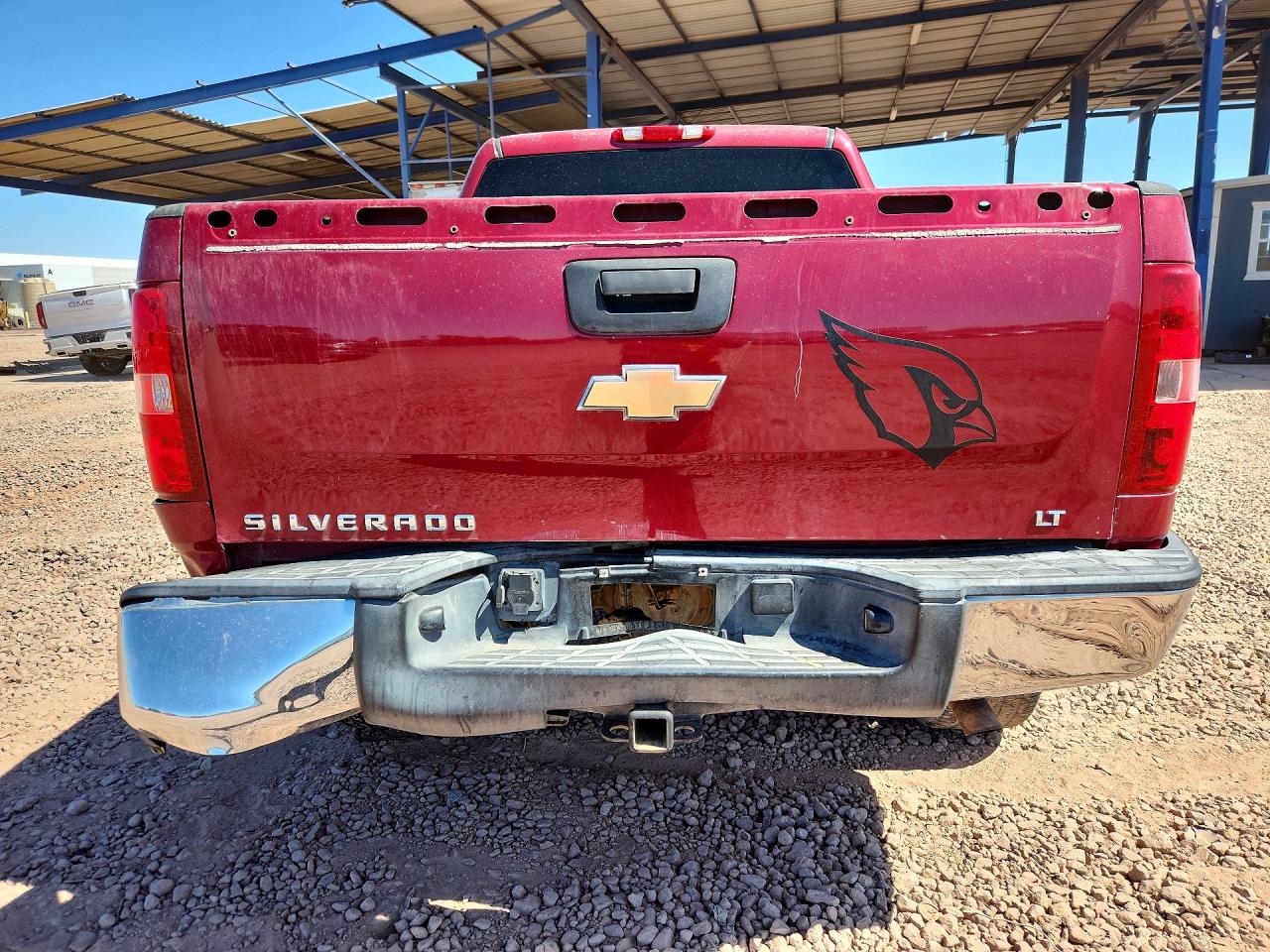 2007 Chevrolet Silverado C1500 Crew Cab Maroon vin: 2GCEC13J571539459