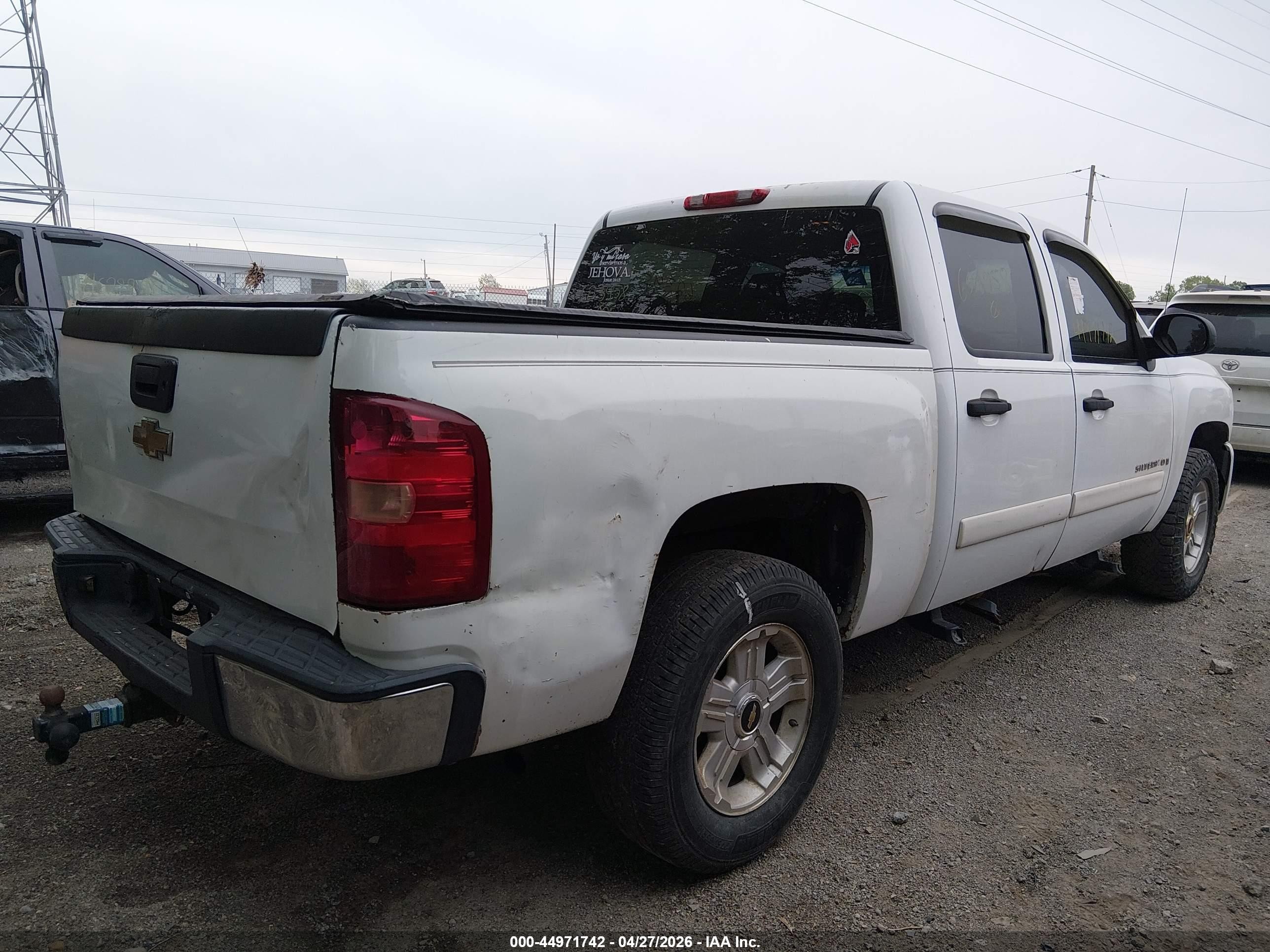 2007 Chevrolet Silverado 1500 Lt2 White vin: 2GCEC13J571623958