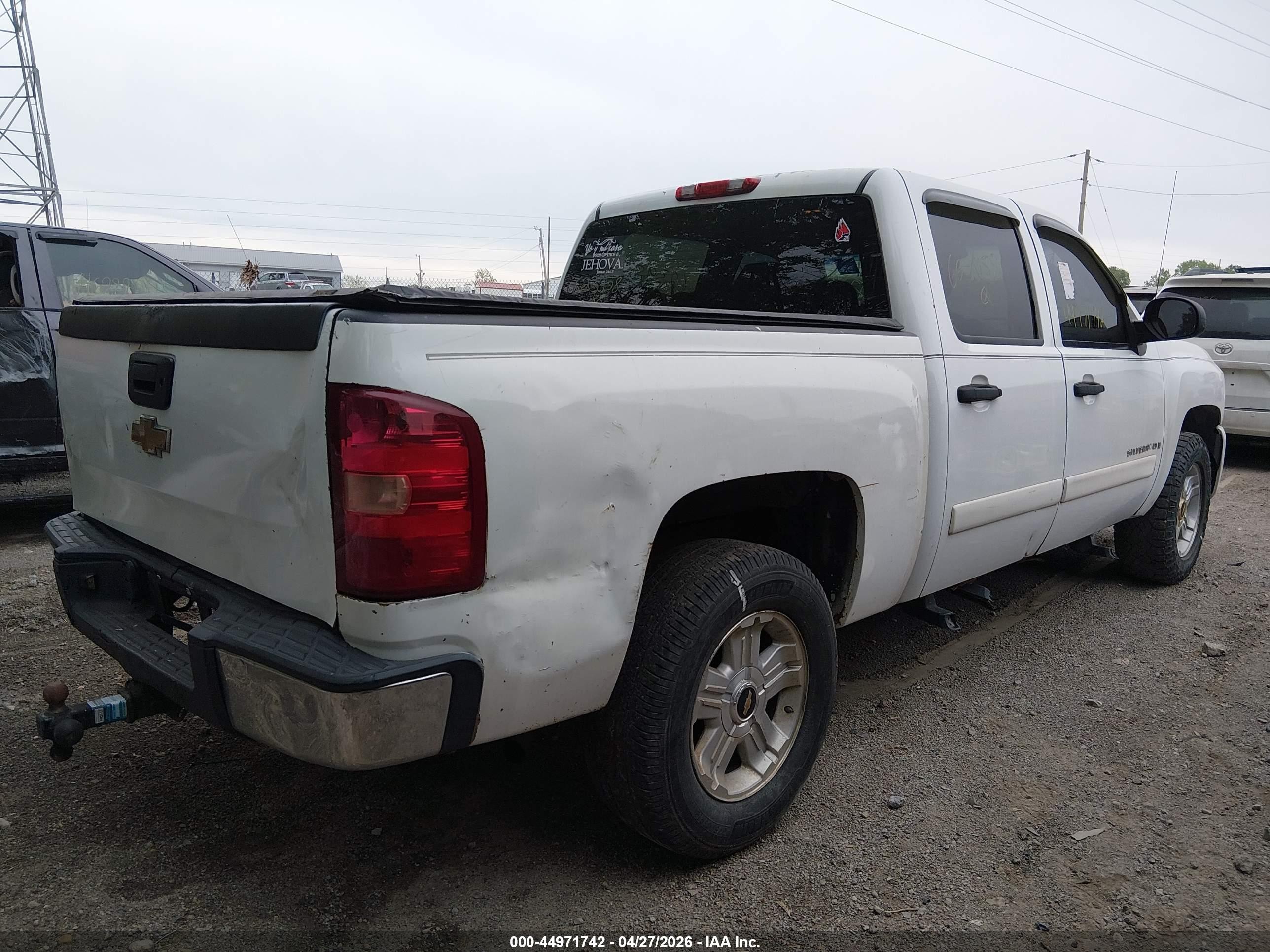 2007 Chevrolet Silverado 1500 Lt2 White vin: 2GCEC13J571623958