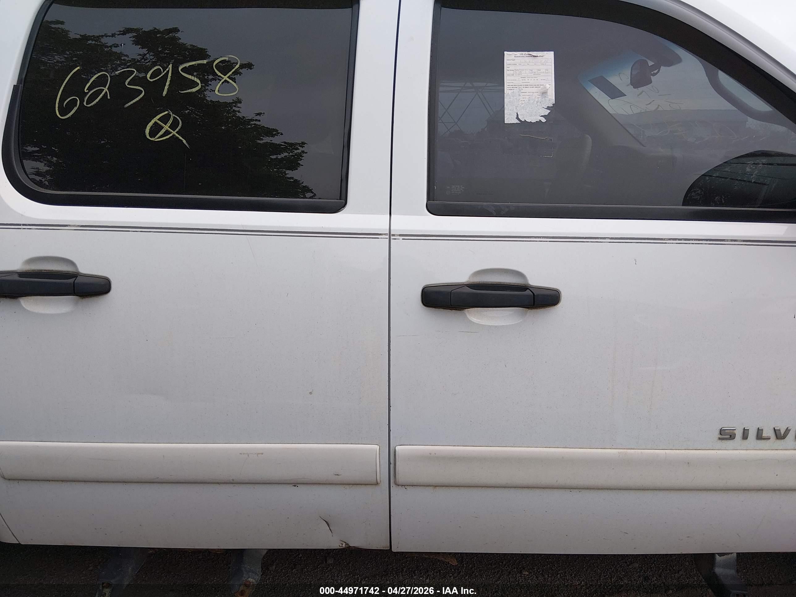 2007 Chevrolet Silverado 1500 Lt2 White vin: 2GCEC13J571623958