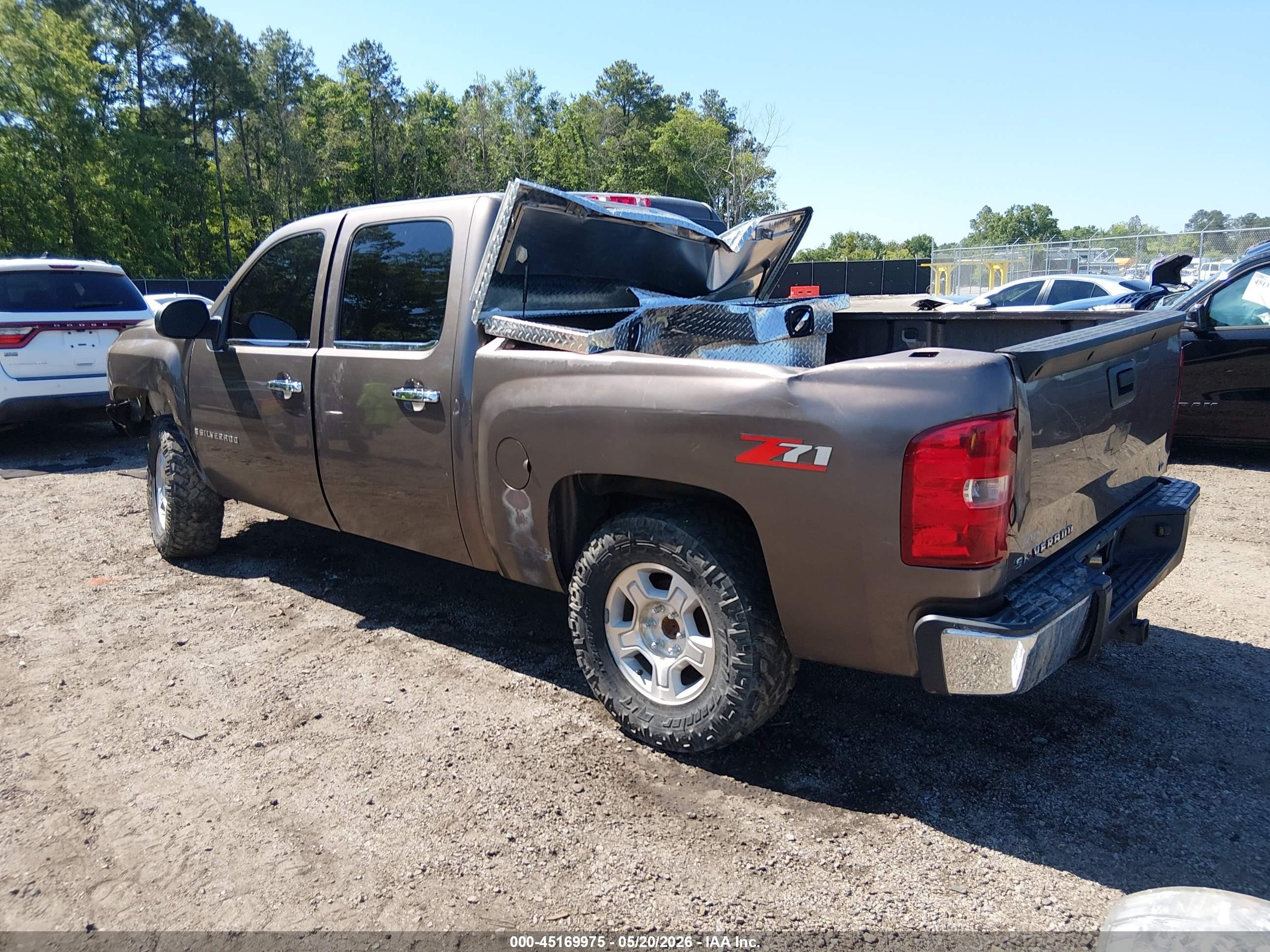 2007 Chevrolet Silverado 1500 Lt1 Gray vin: 2GCEC13J571648553