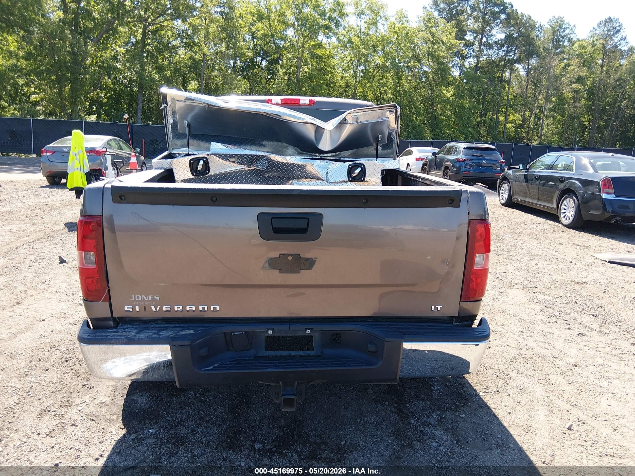 2007 Chevrolet Silverado 1500 Lt1 Gray vin: 2GCEC13J571648553