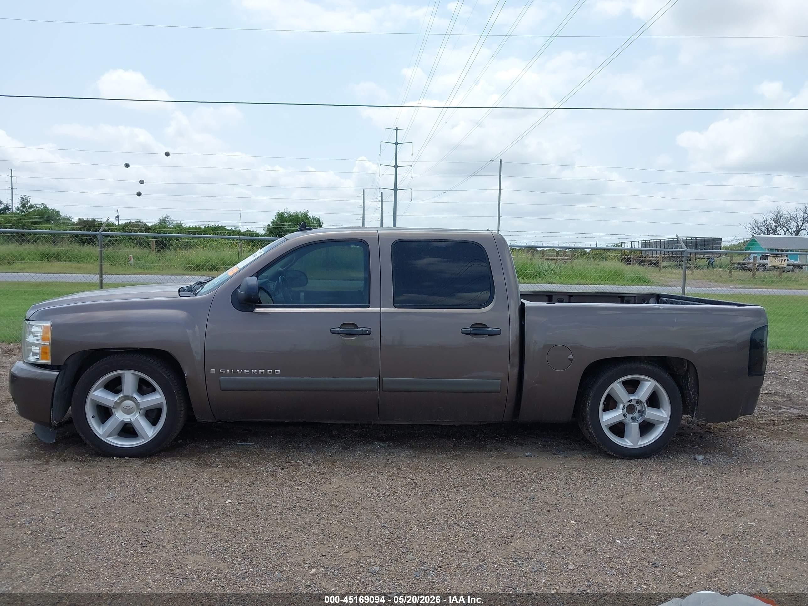 2007 Chevrolet Silverado 1500 Lt2 Brown vin: 2GCEC13J571689278