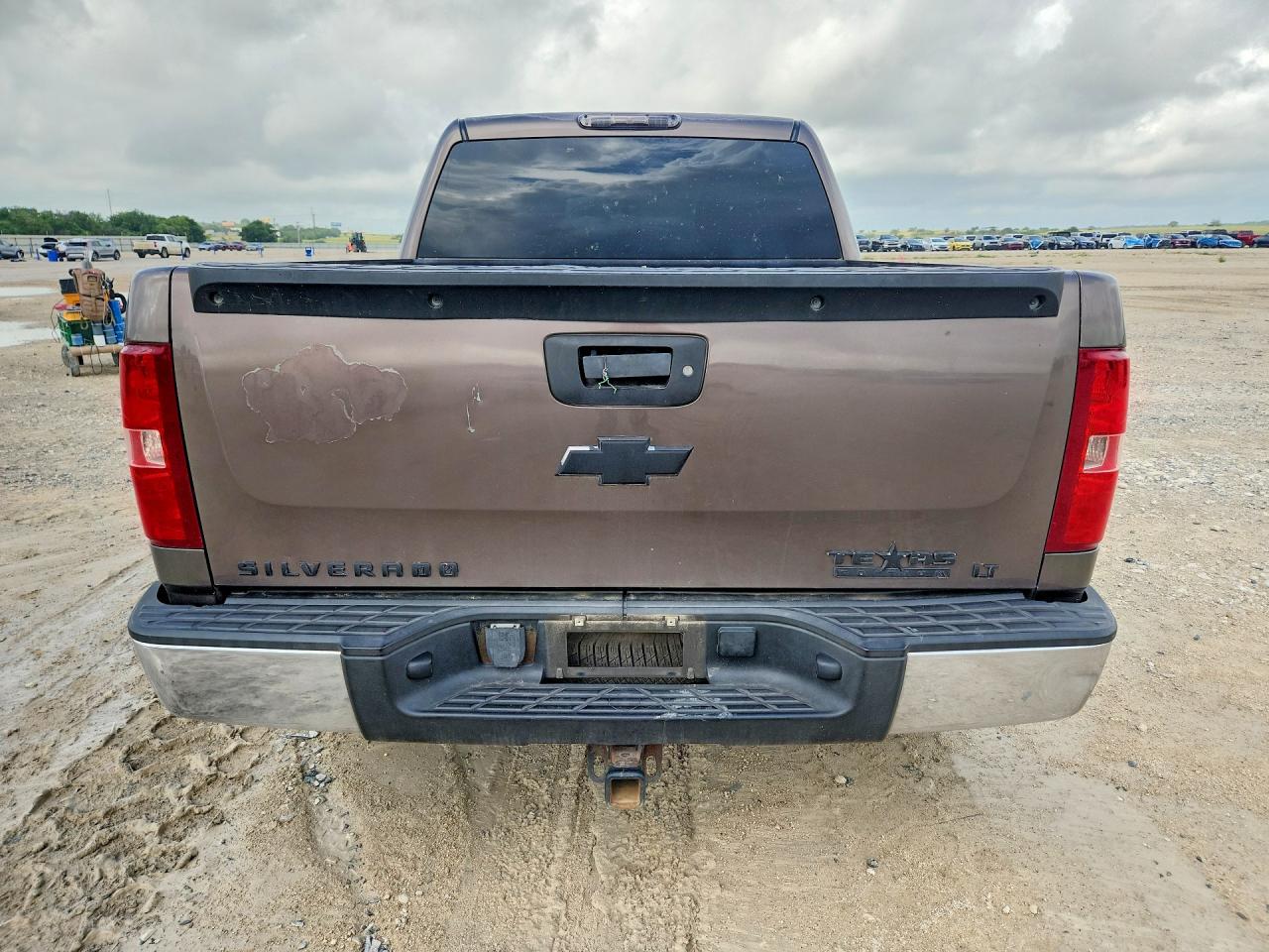 2008 Chevrolet Silverado C1500 Коричневый vin: 2GCEC13J581112509