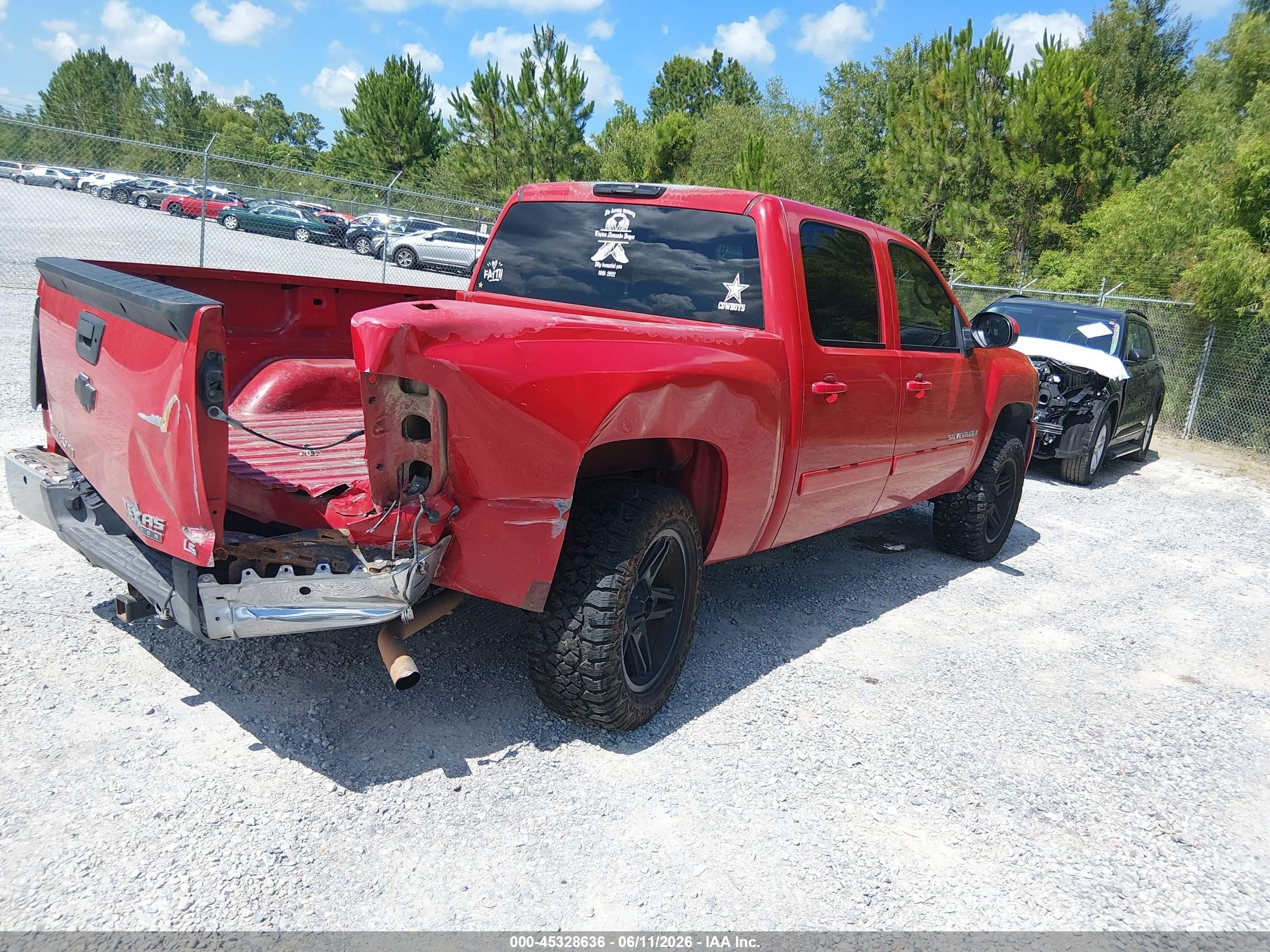2008 Chevrolet Silverado 1500 Lt1 Red vin: 2GCEC13J581328960